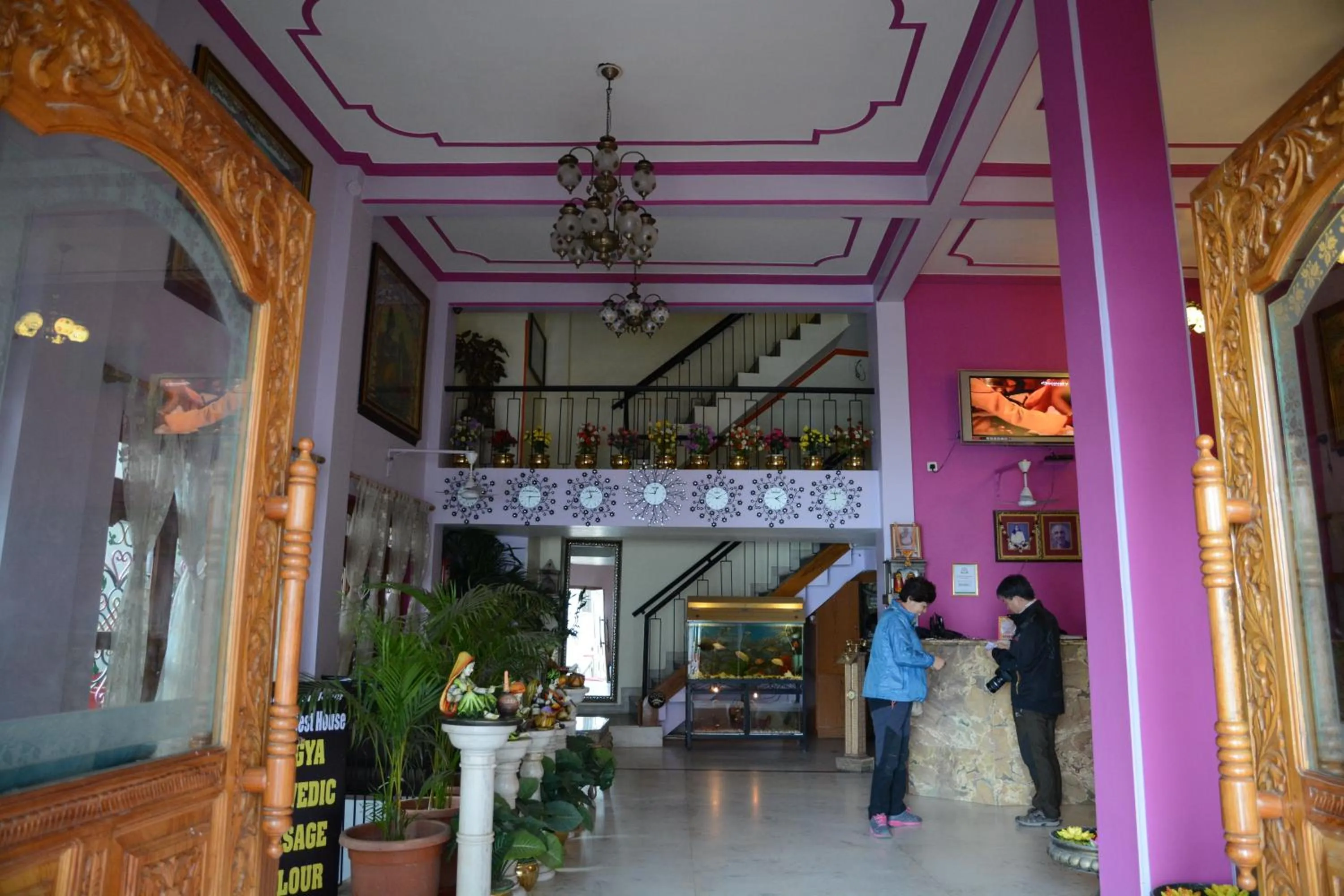 Lobby or reception in A Palace on River ( Rashmi Guest House )