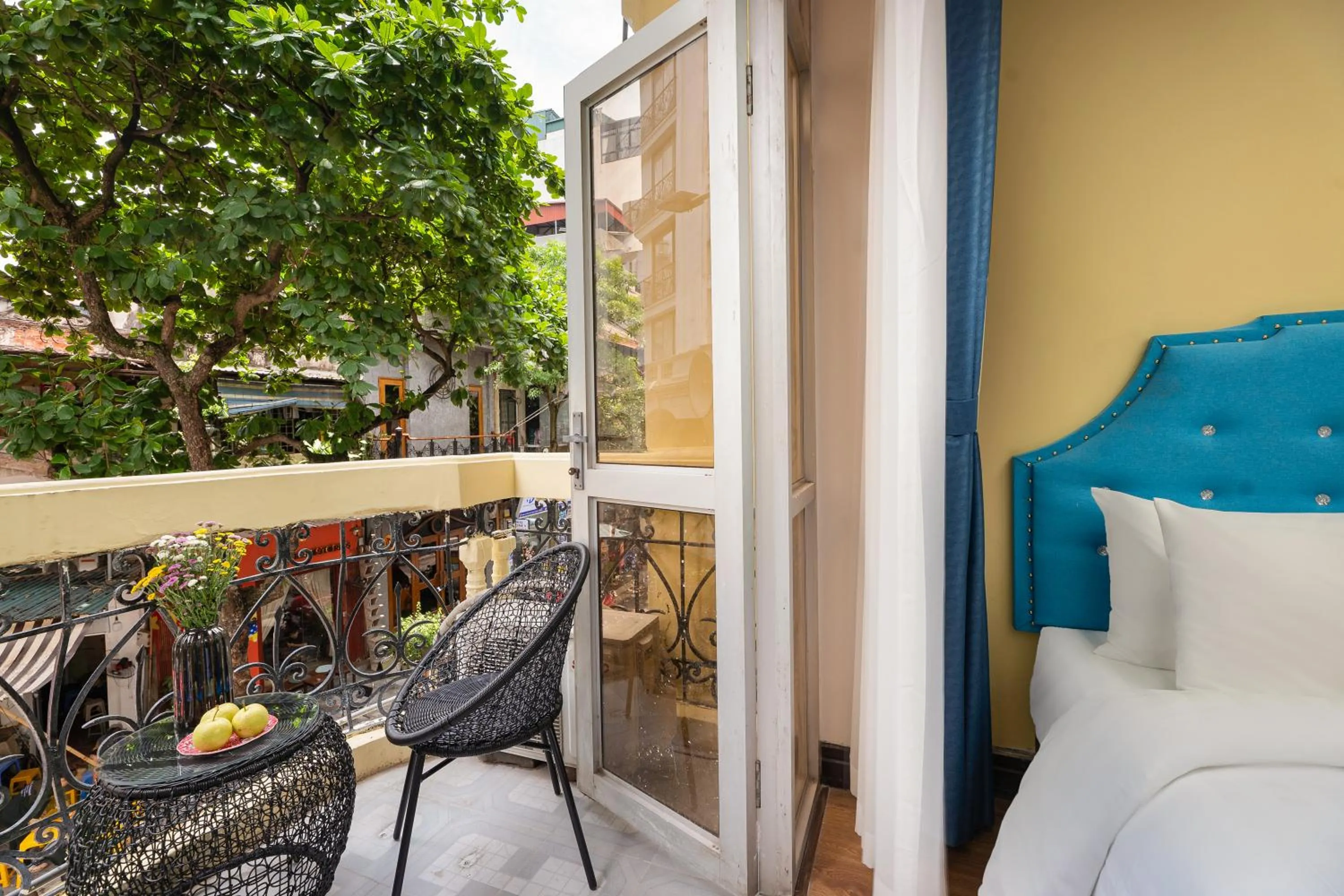 Balcony/Terrace in Little Hanoi Old Quarter Hostel