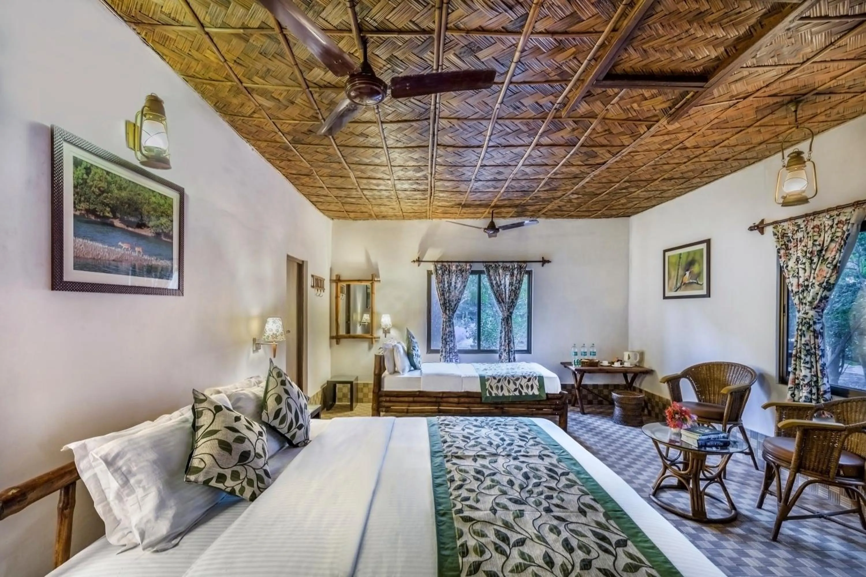 Bed in Sunderban Tiger Camp