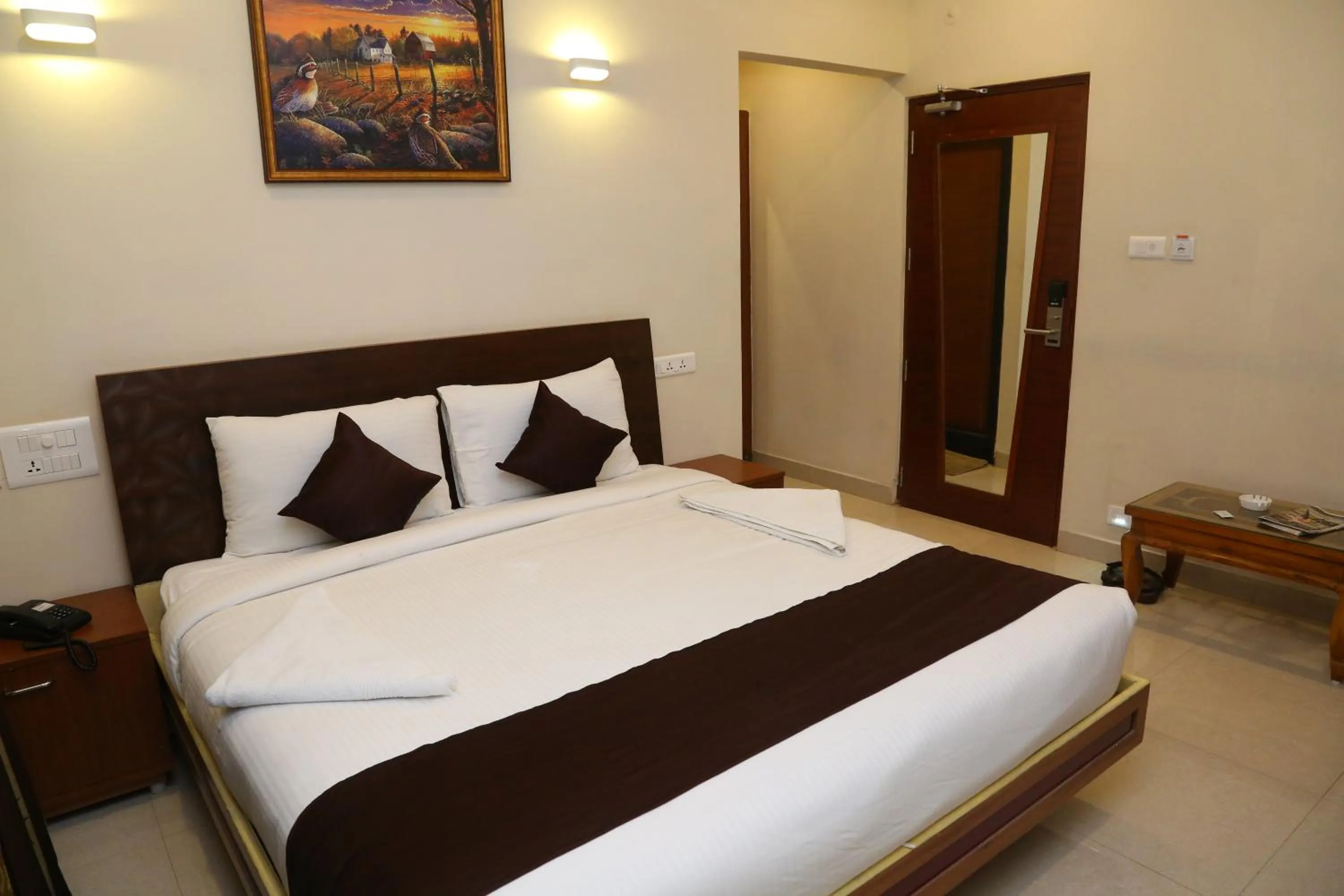 Bed in Hotel skml Grand