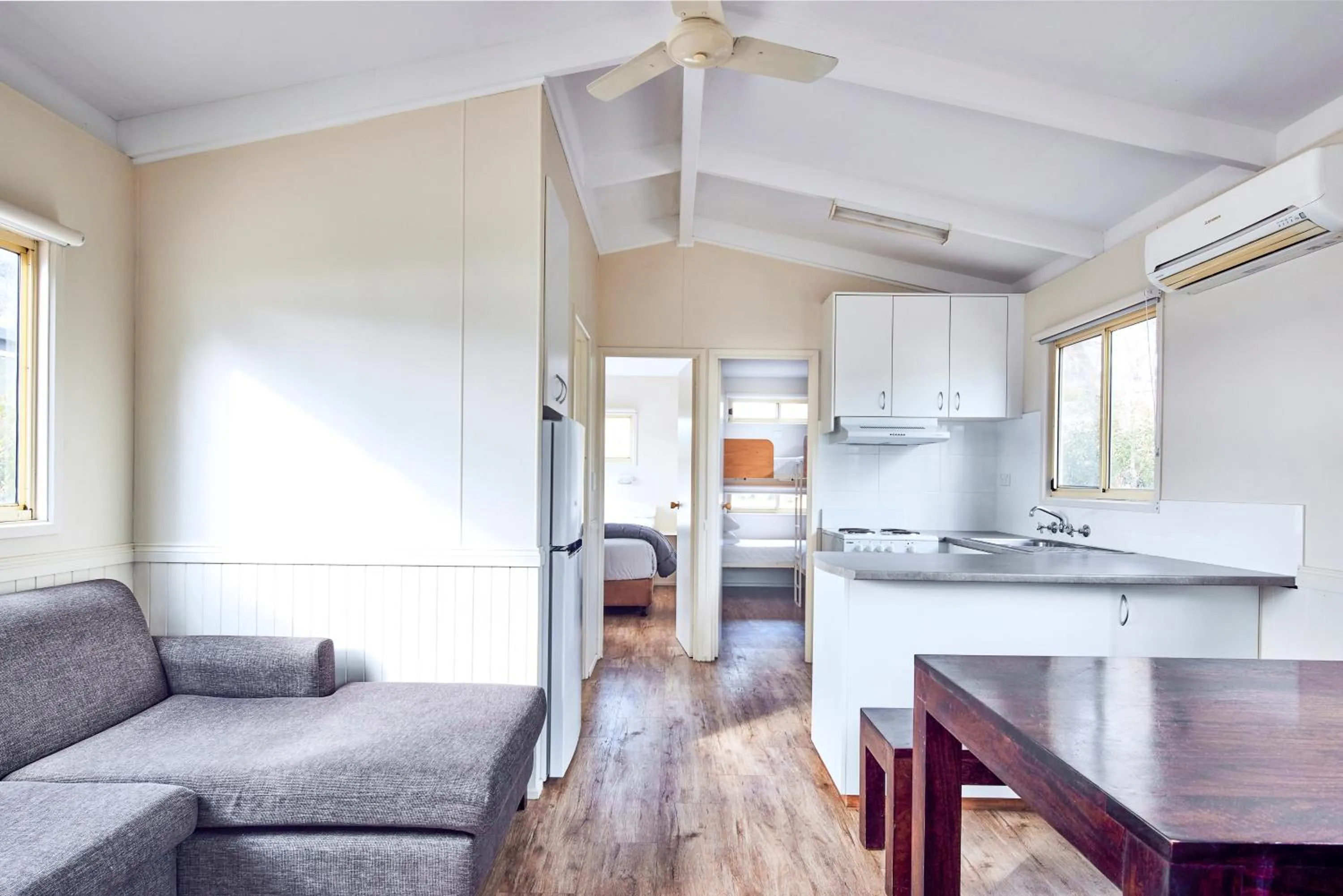 Kitchen or kitchenette in NRMA Jindabyne Holiday Park