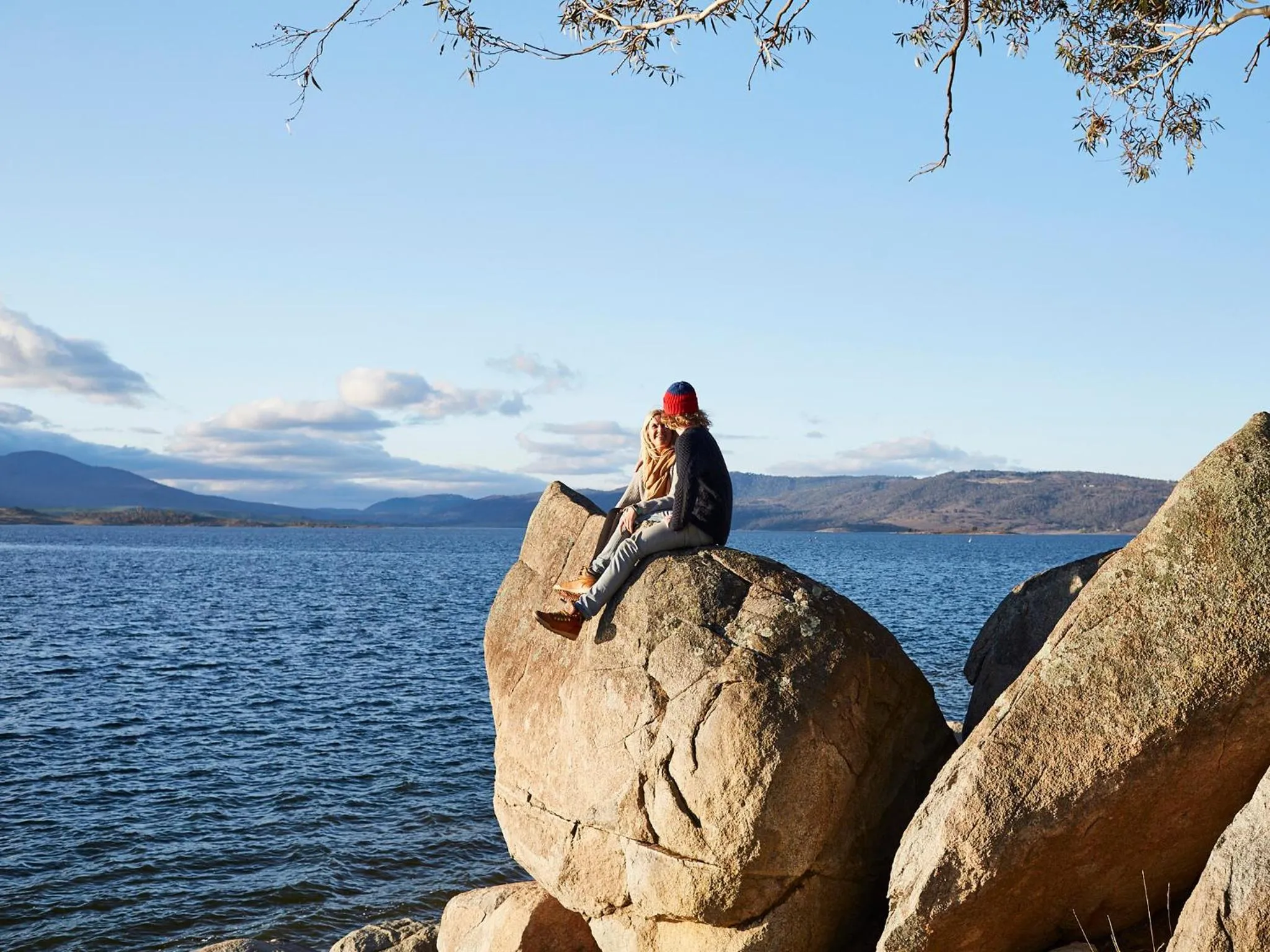 Natural landscape in NRMA Jindabyne Holiday Park