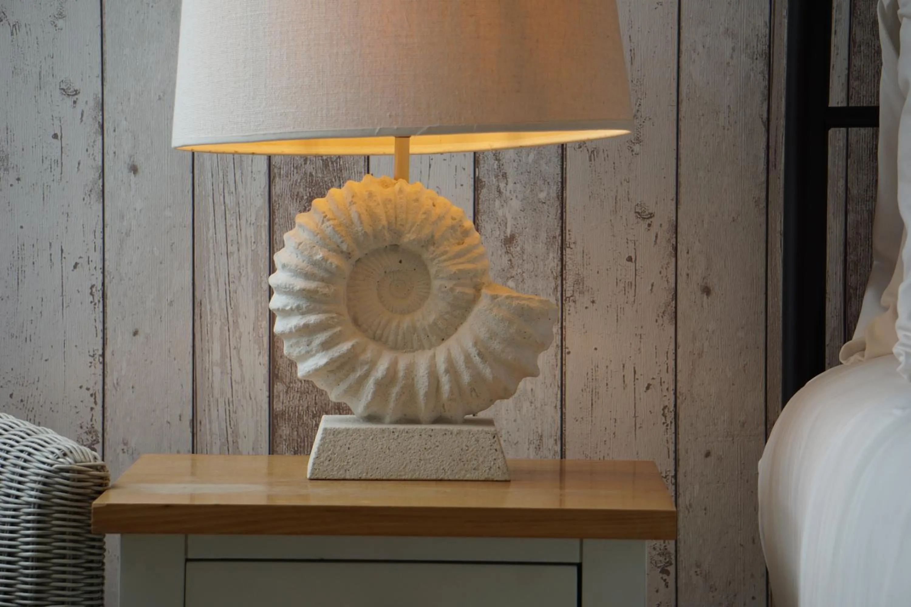 Decorative detail, Bed in Durdle Door Hotel
