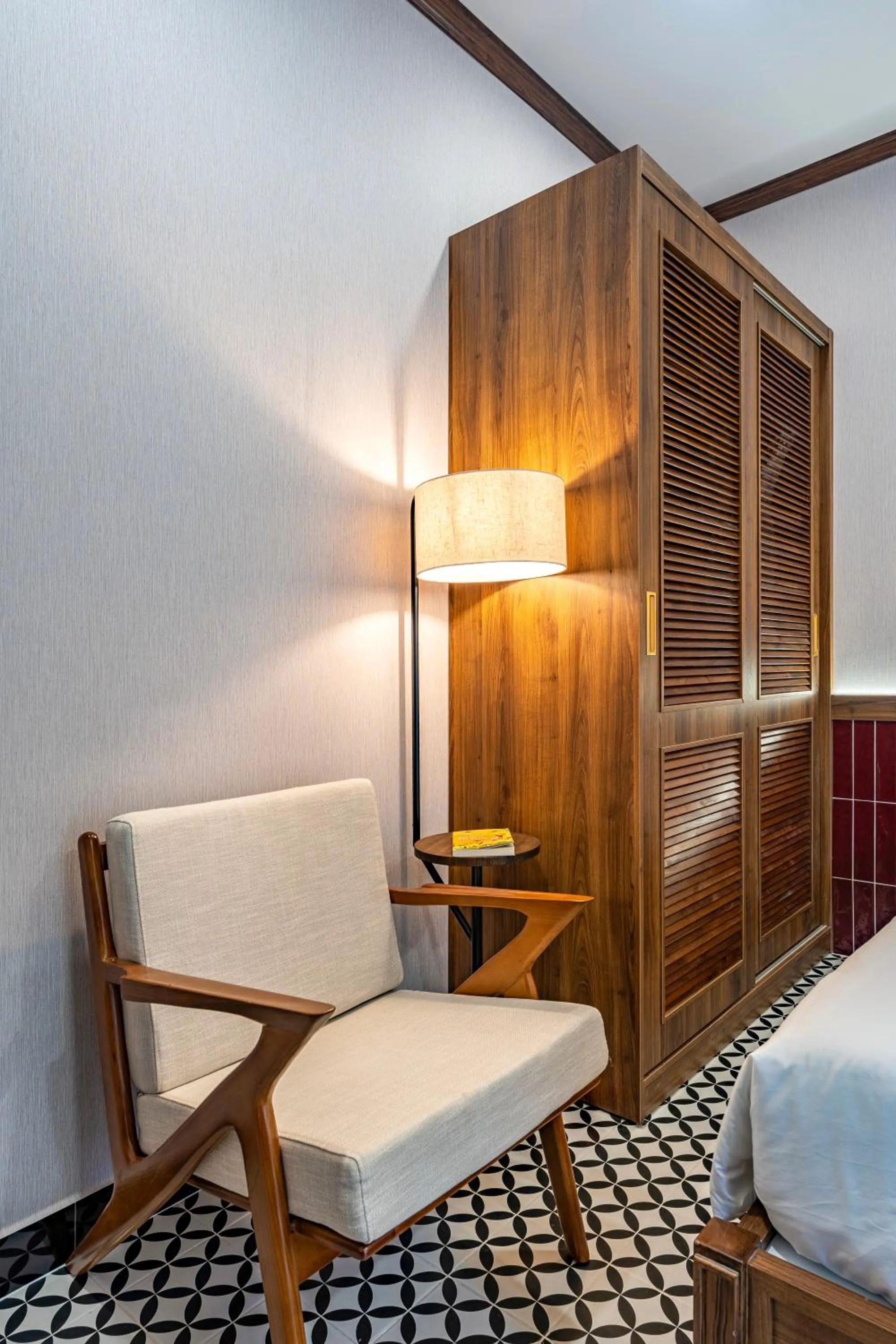 Bed in White Lotus - Heritage Hotel