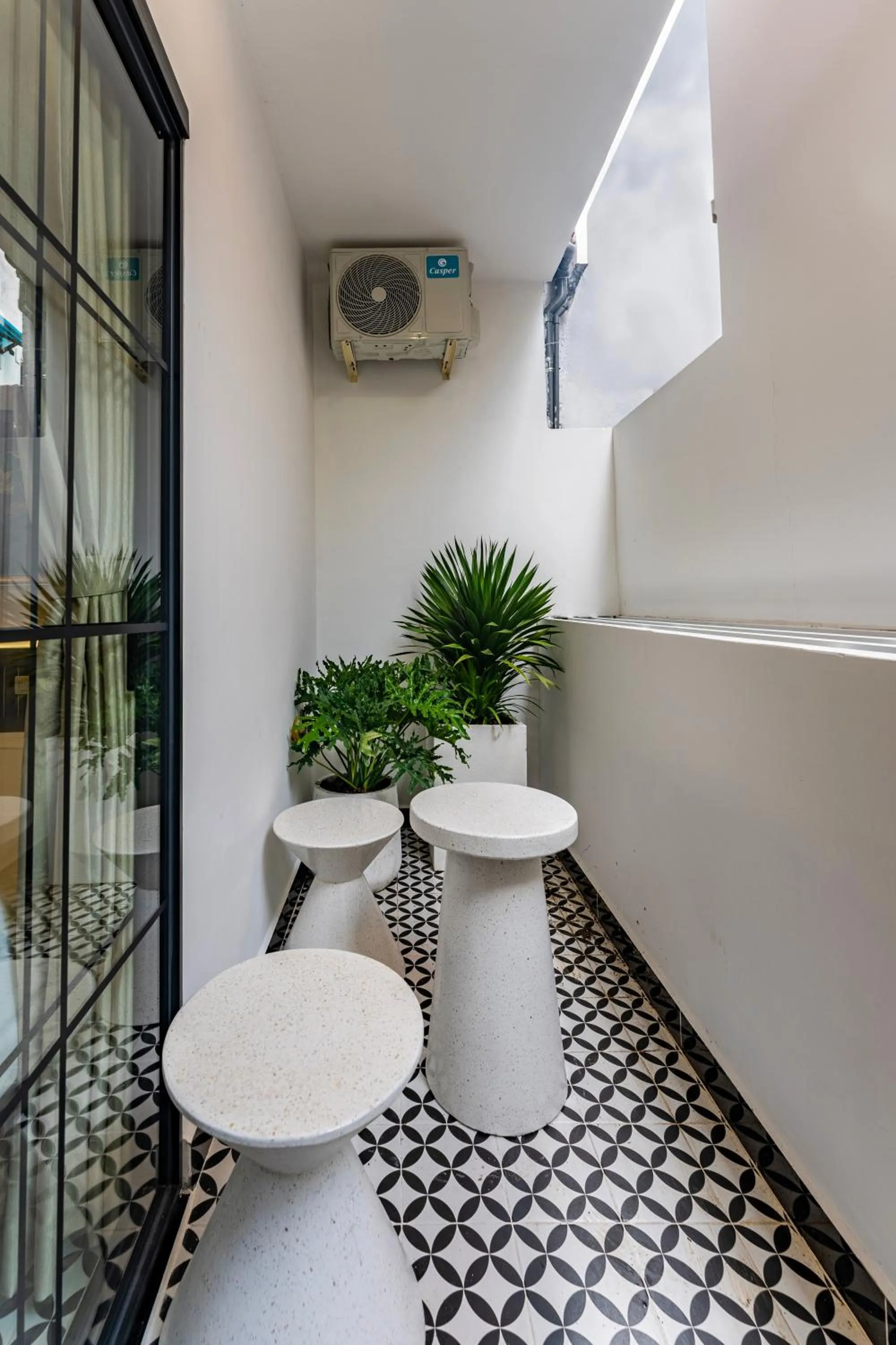 Balcony/Terrace in White Lotus - Heritage Hotel