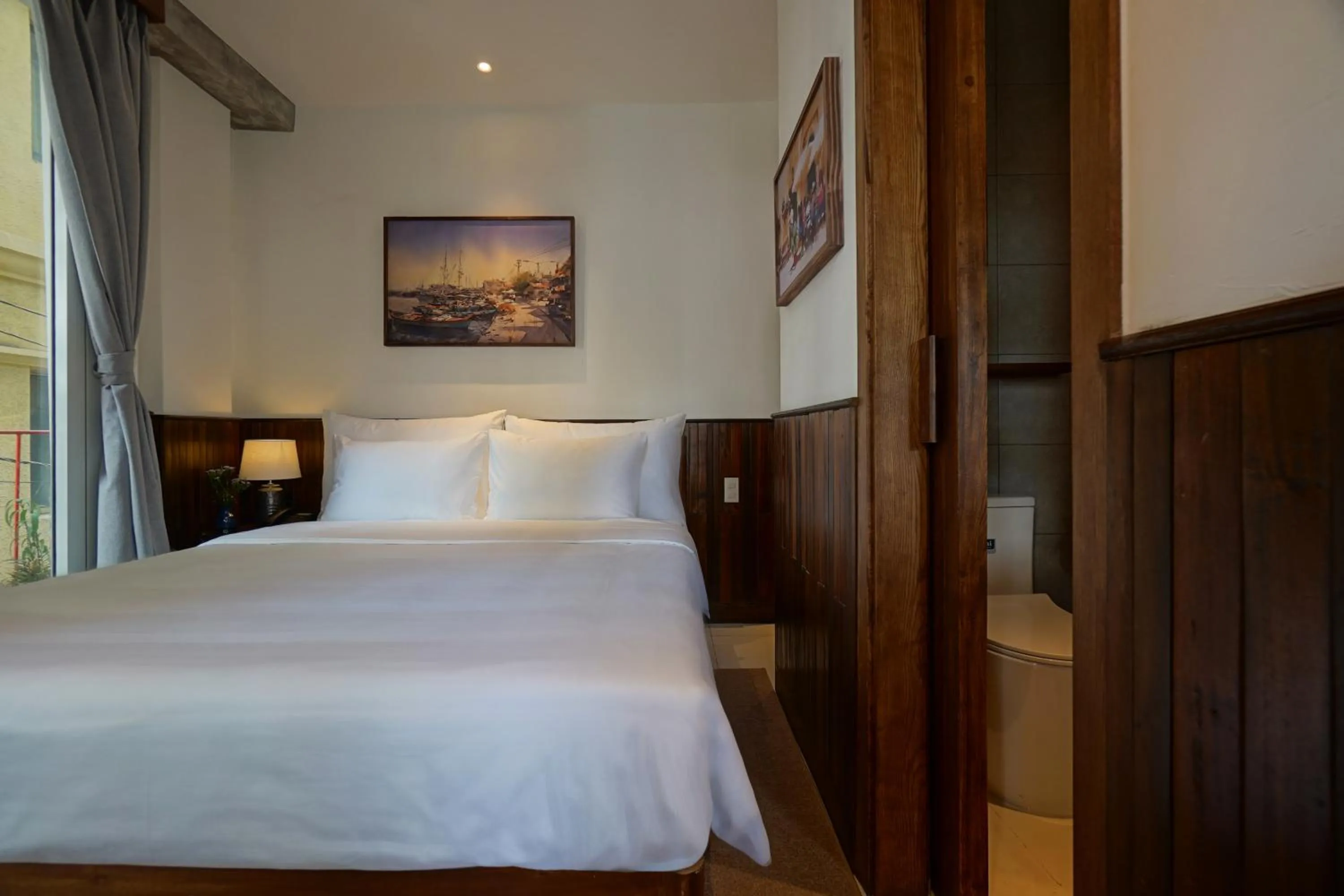 Bed in Nexus House Nguyen Binh Khiem - Near Saigon Zoo & Botanical Gardens