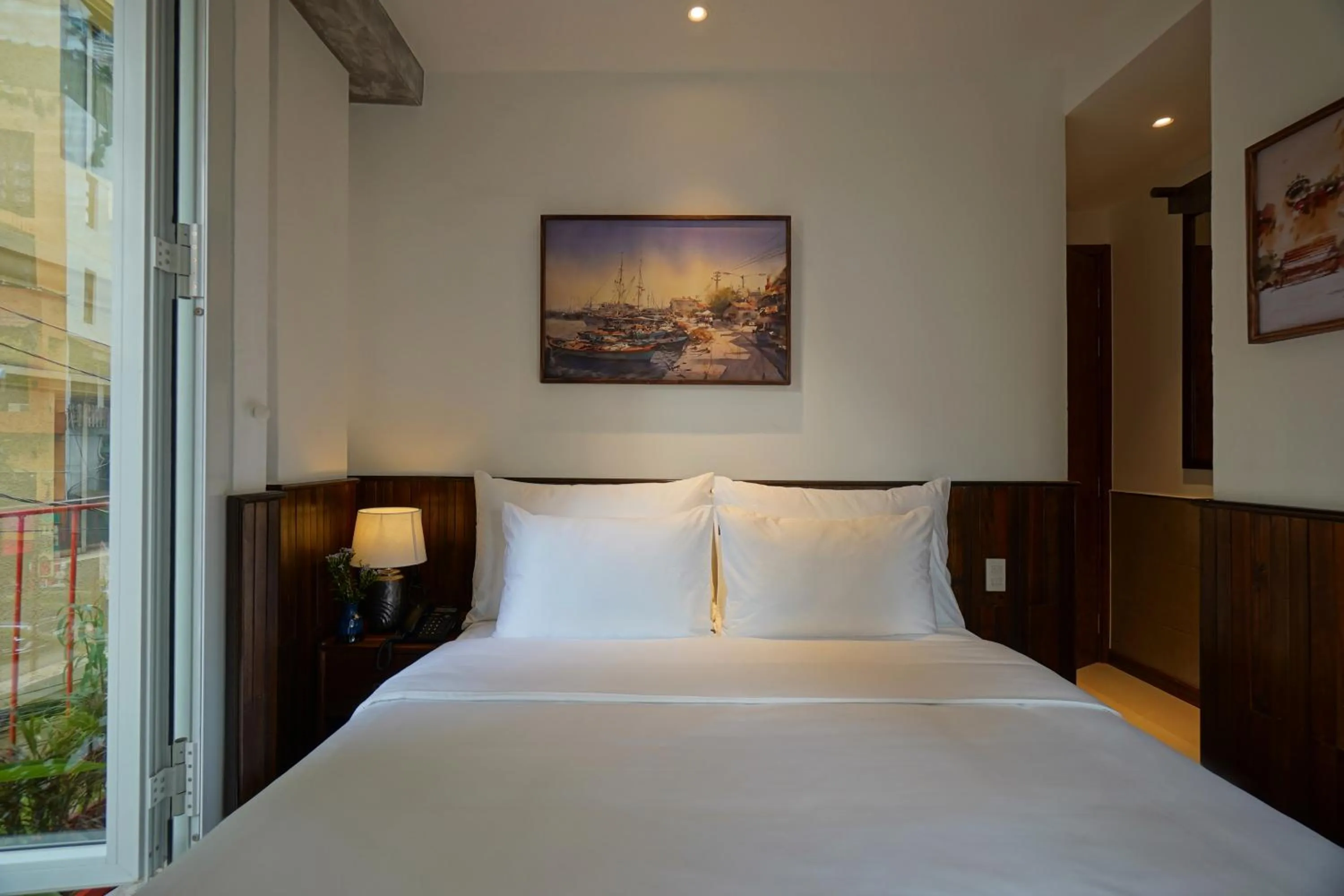 Bed in Nexus House Nguyen Binh Khiem - Near Saigon Zoo & Botanical Gardens