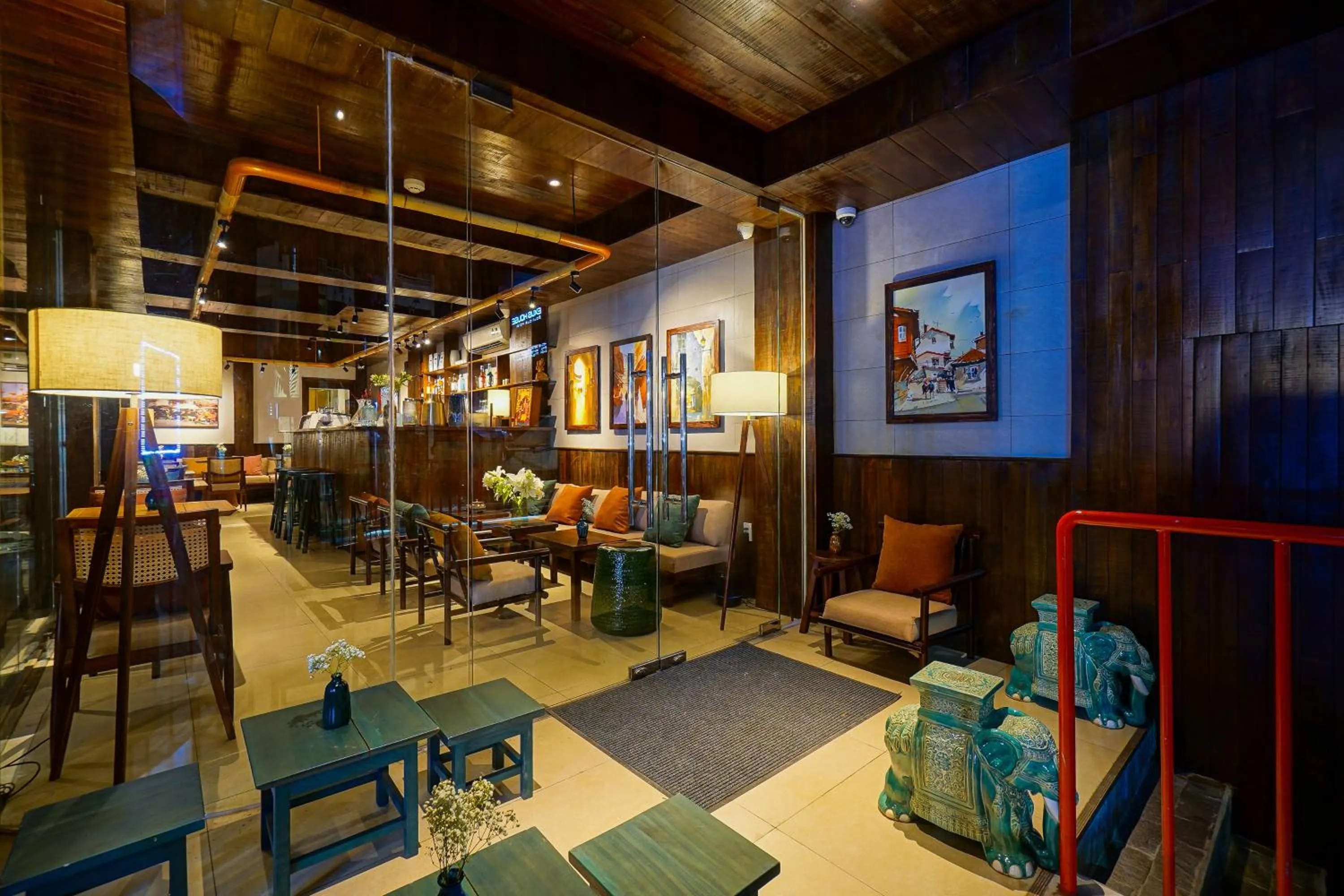 Living room in Nexus House Nguyen Binh Khiem - Near Saigon Zoo & Botanical Gardens