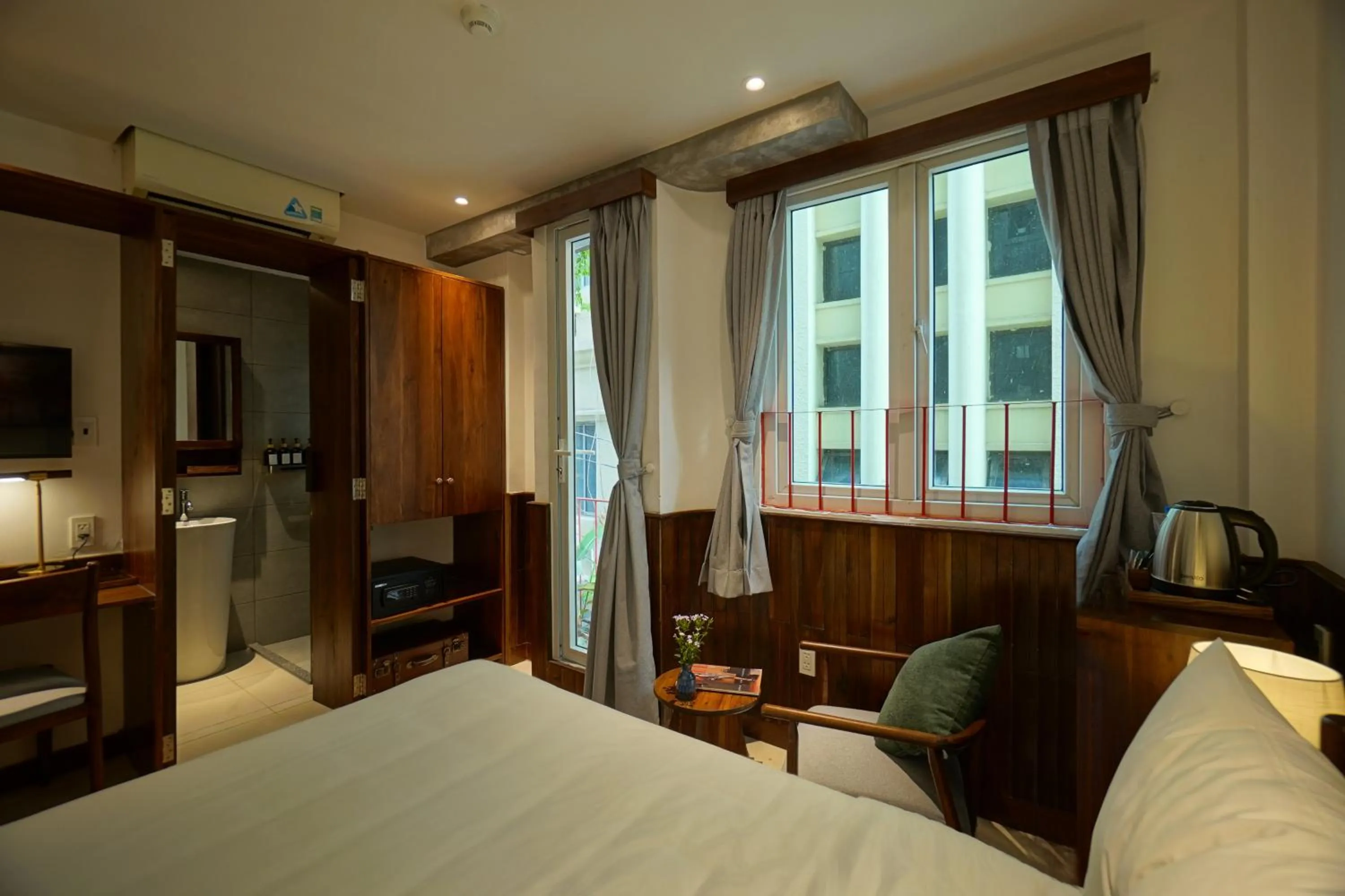 Bed in Nexus House Nguyen Binh Khiem - Near Saigon Zoo & Botanical Gardens