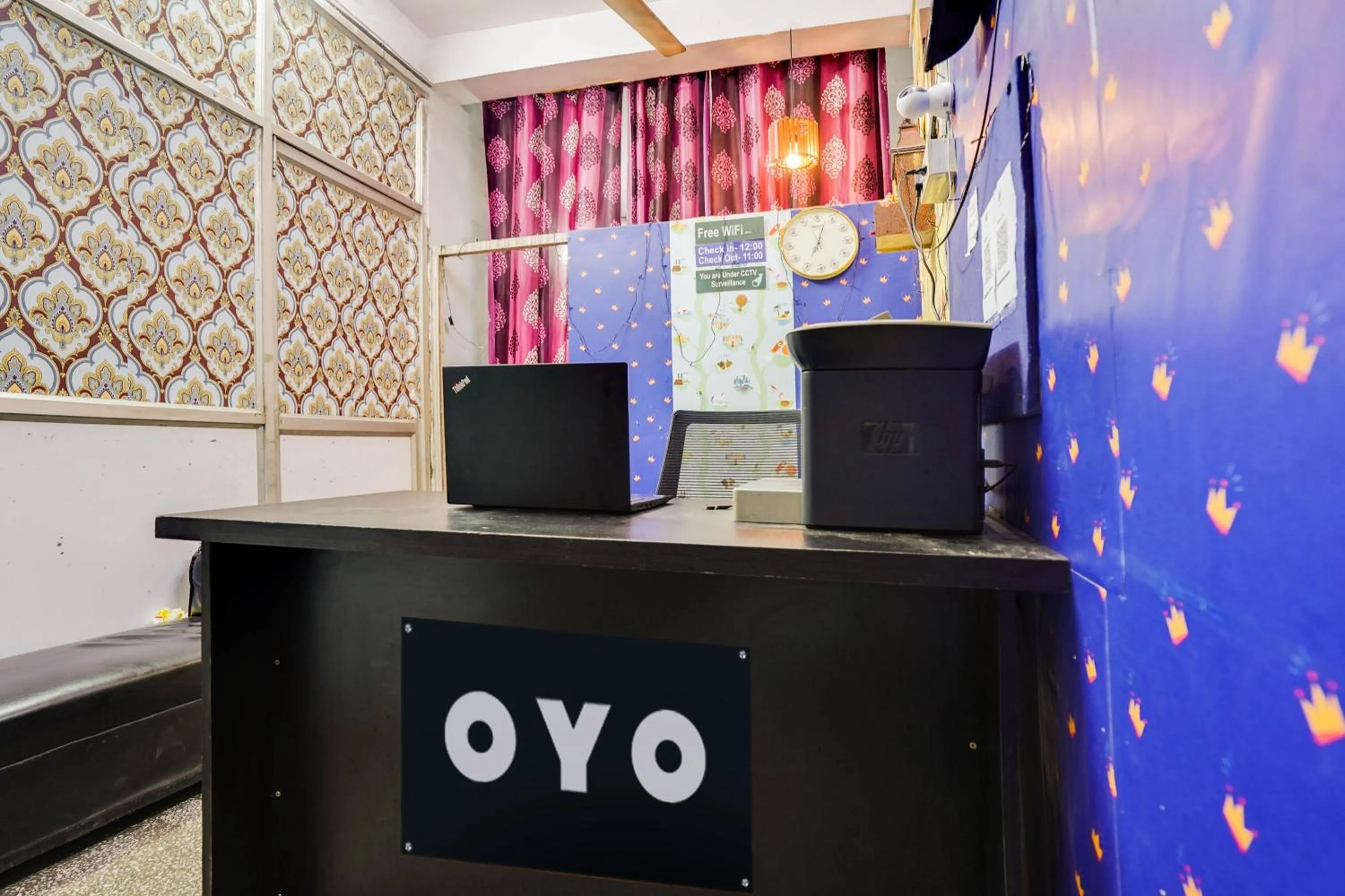 Lobby or reception in HOTEL O ELITE STAY