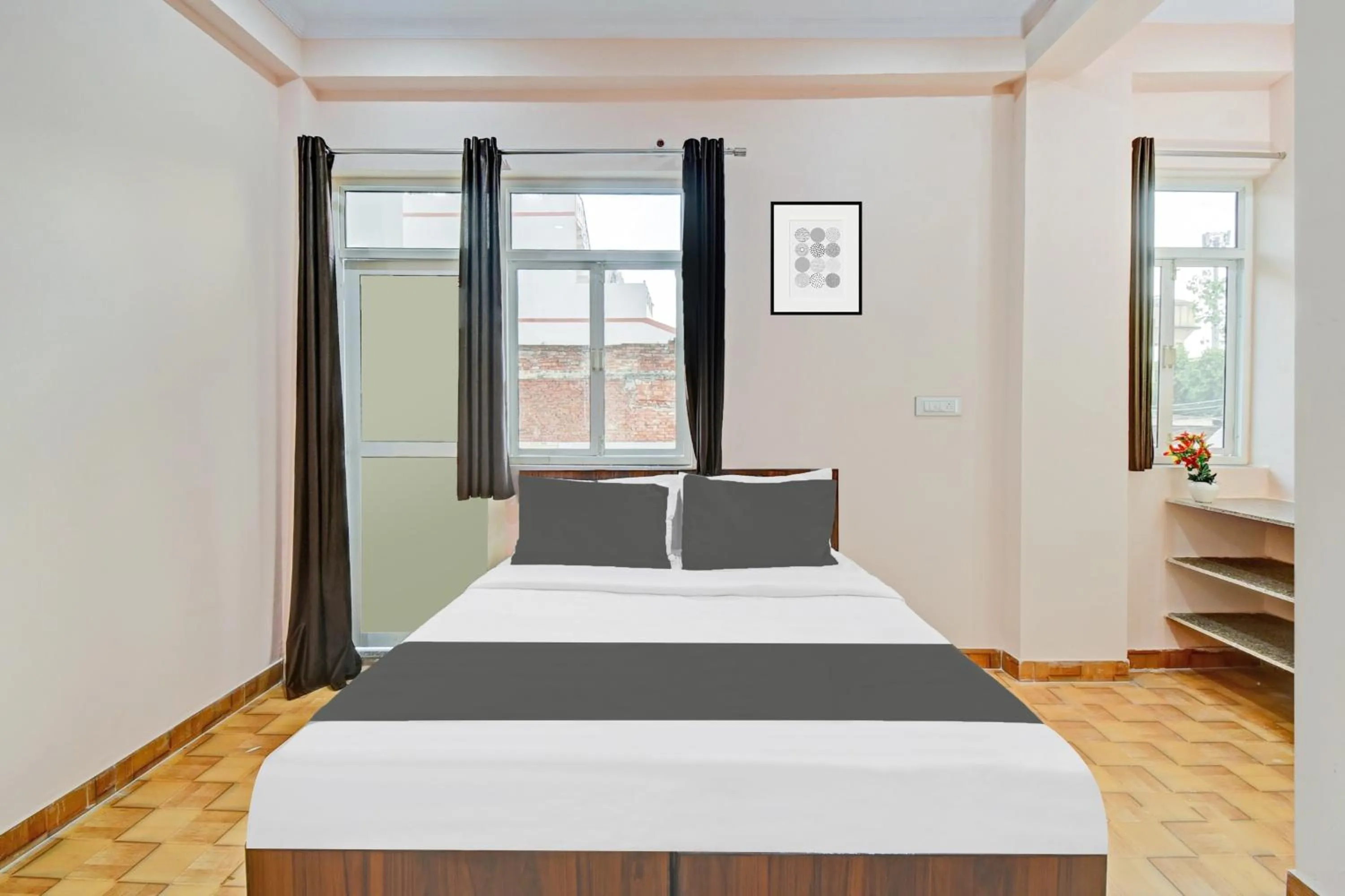 Lobby or reception, Bed in Hotel O HRD Guest House & Homestay