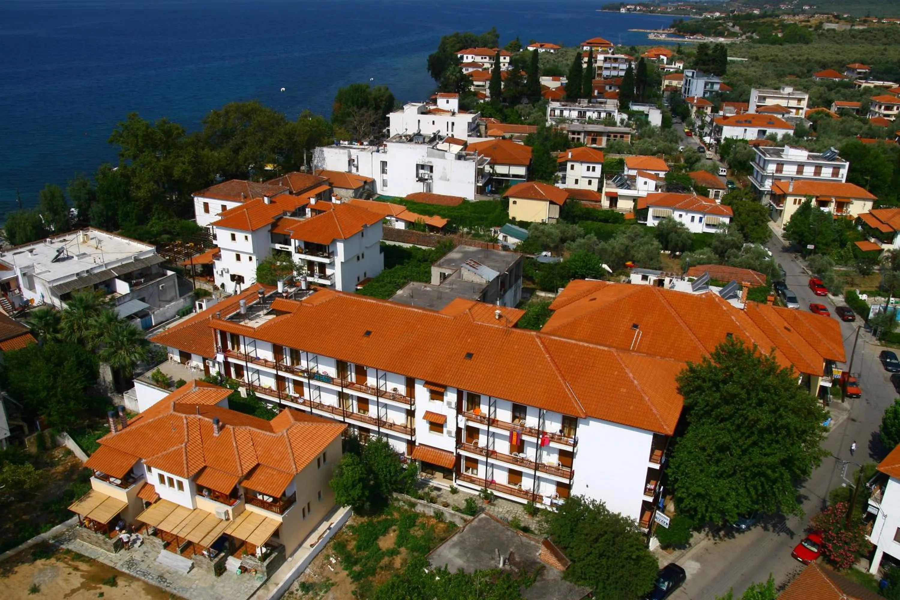 Bird's eye view in IZEΛA Hotel