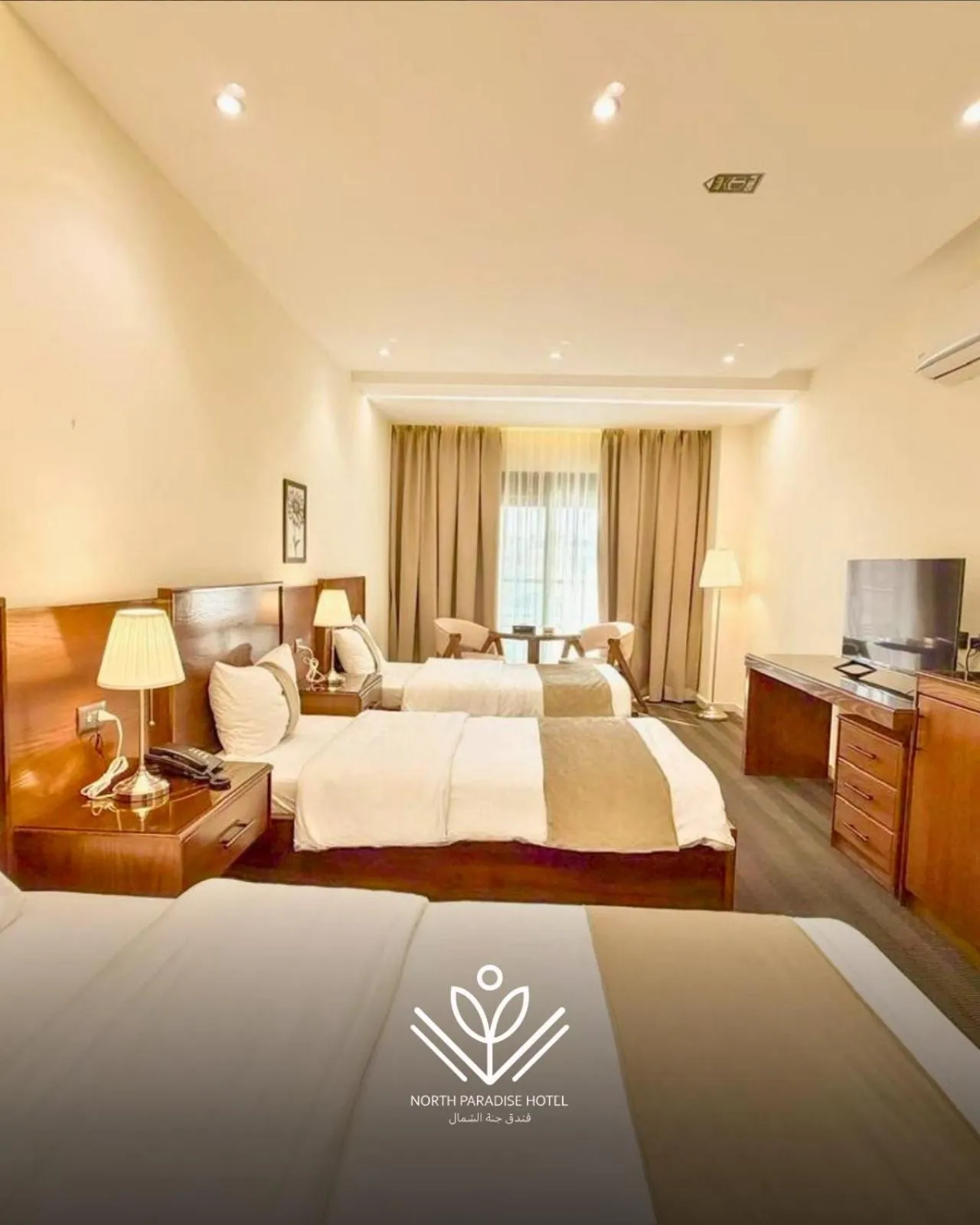 Bed in North paradise hotel