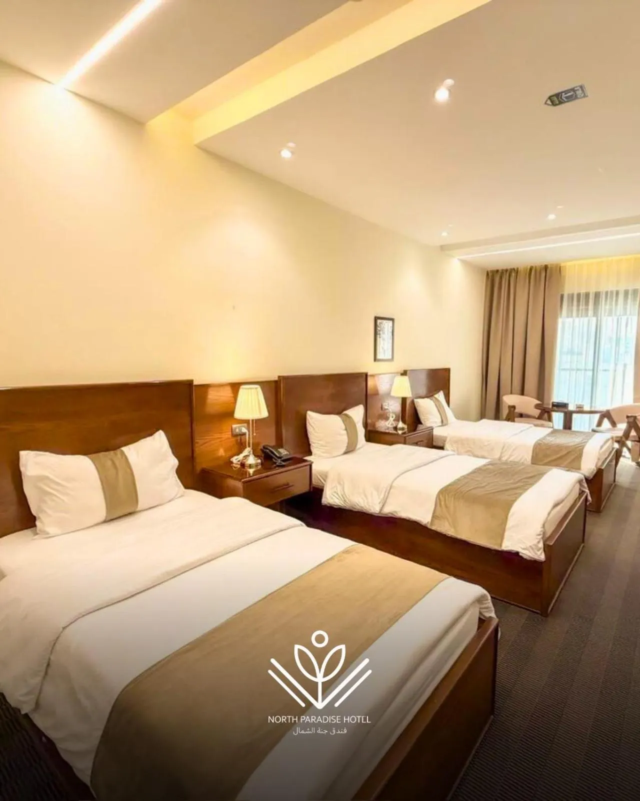 Bed in North paradise hotel