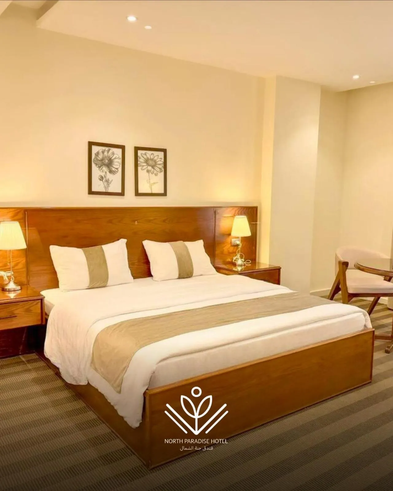 Bed in North paradise hotel