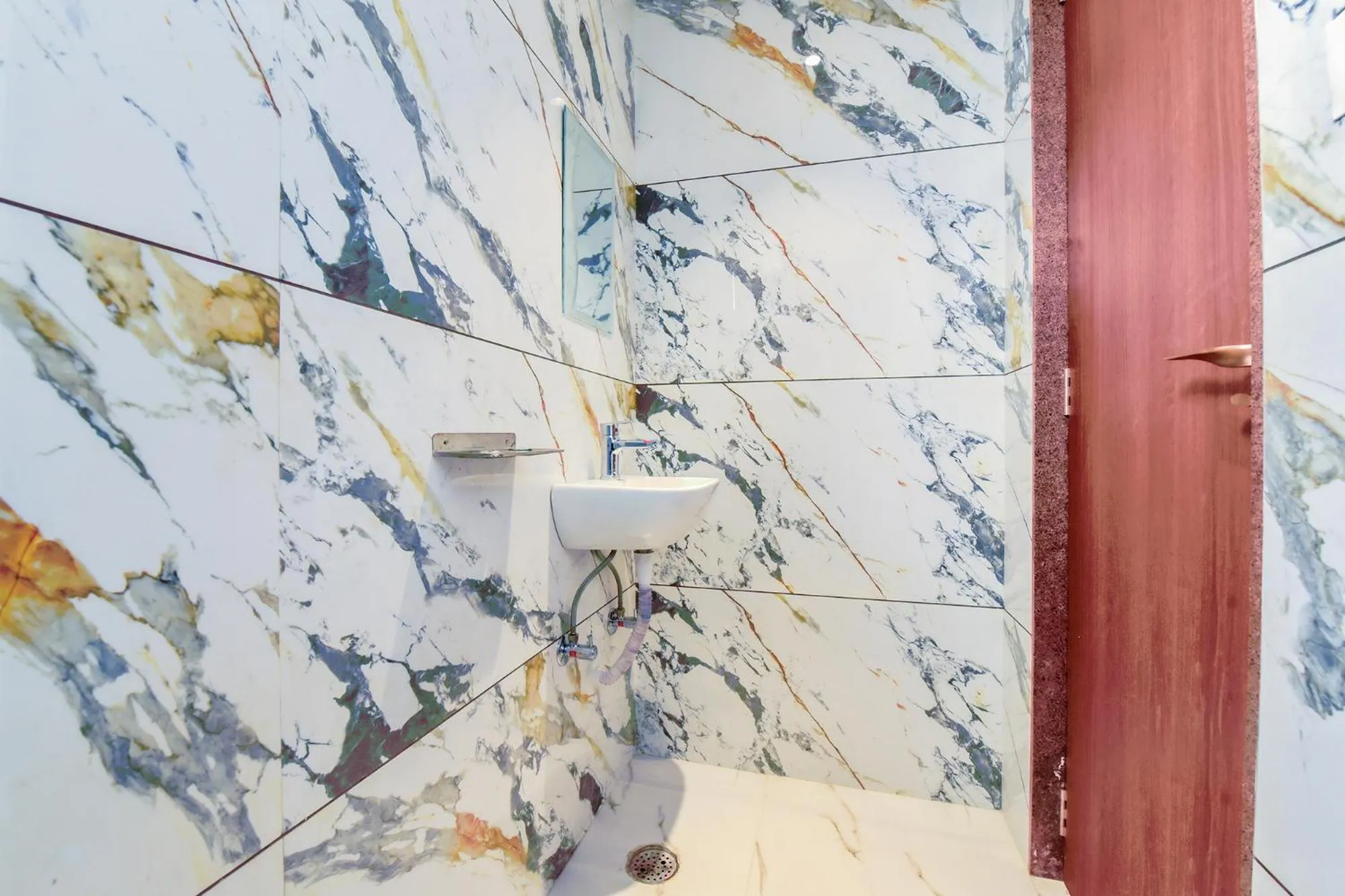 Bathroom in FabHotel Samrat Regency