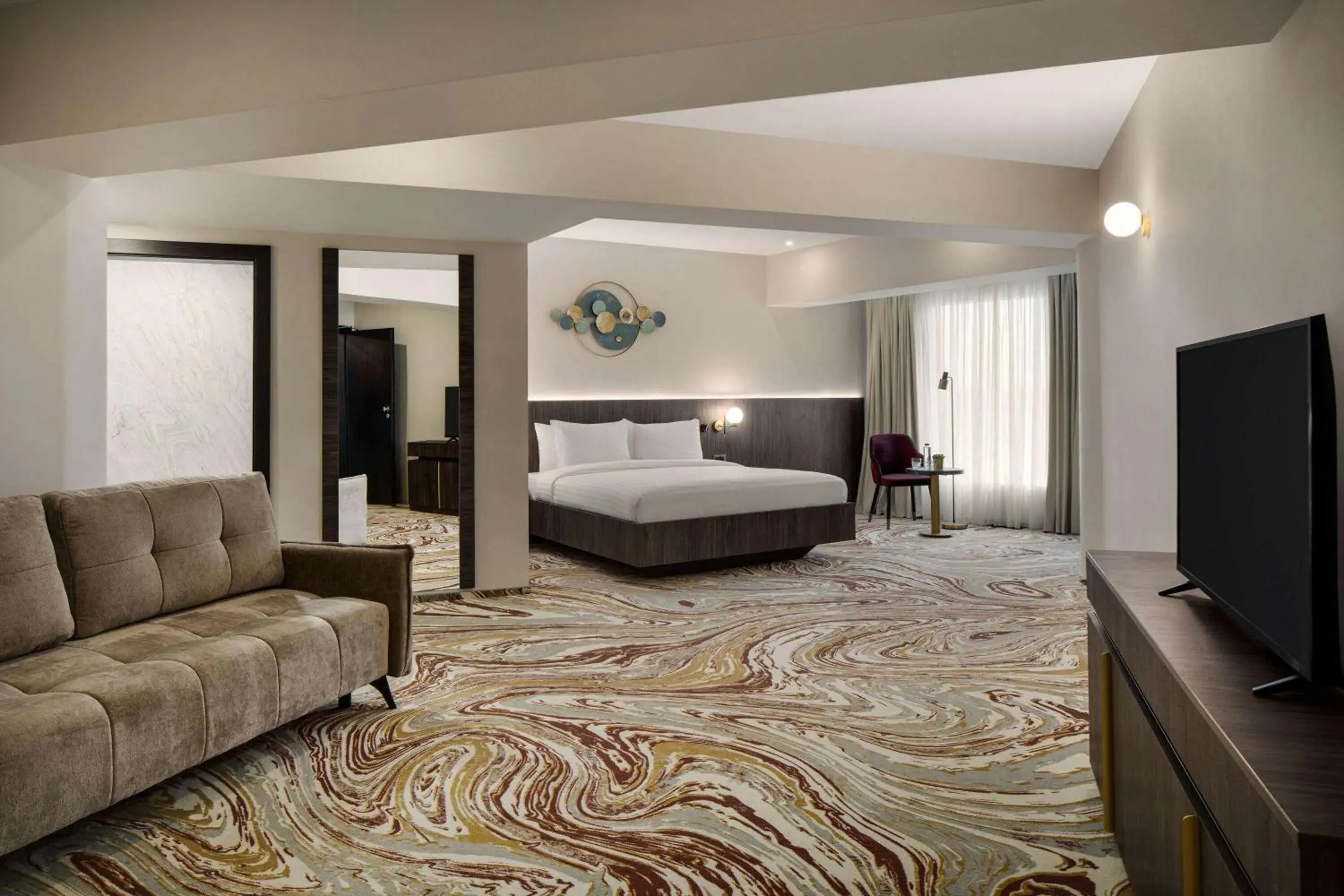 Junior King Suite in Ramada by Wyndham Bucharest Otopeni Airport Junior King Suite in Ramada by Wyndham Bucharest Otopeni Airport