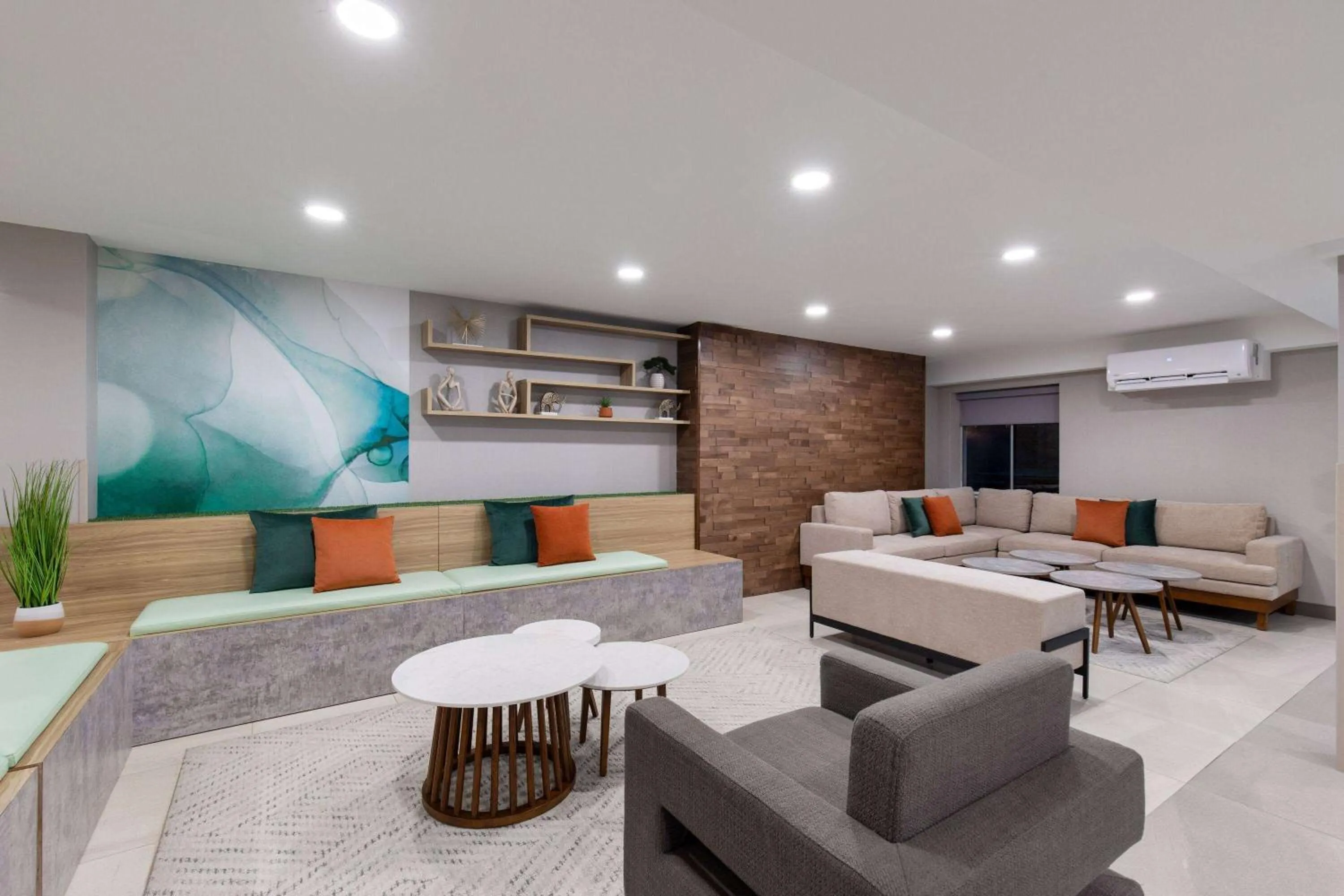 Lobby or reception in Wyndham Garden Louisville KY