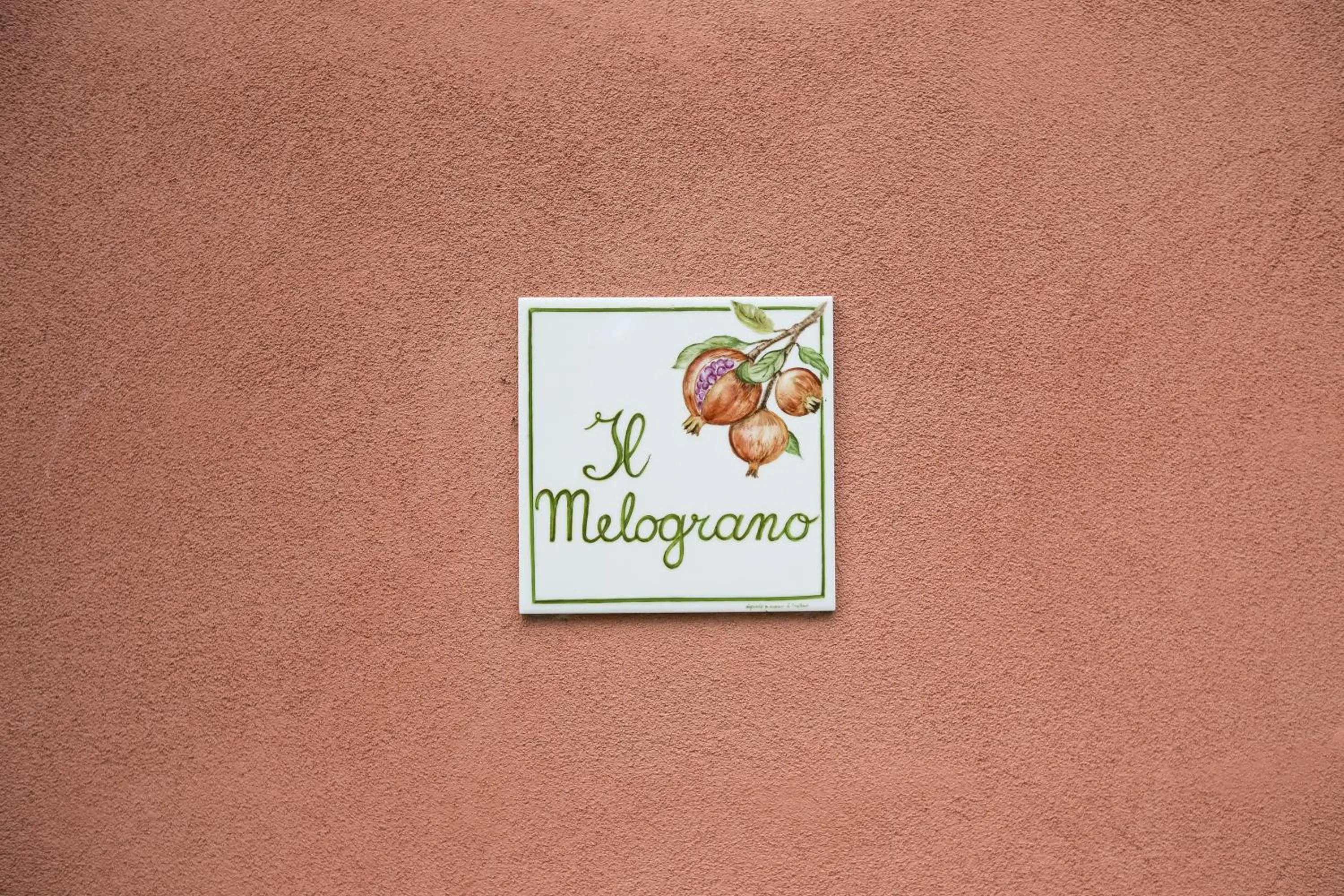 Decorative detail in Agriturismo Il Pianetto