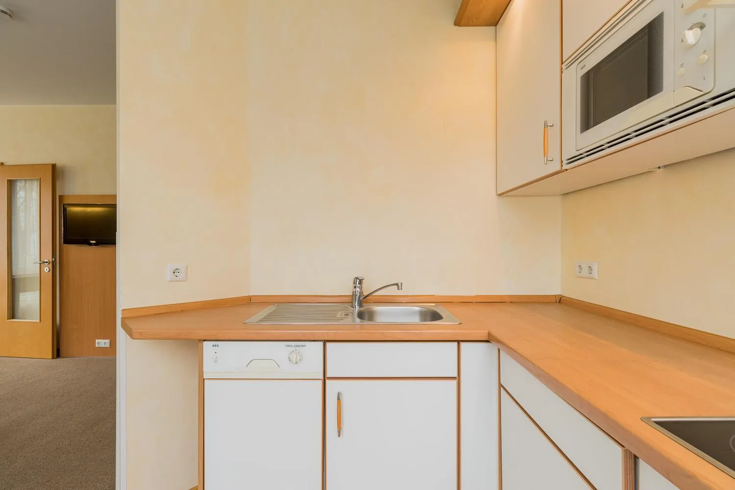 Kitchen or kitchenette in Apartmenthaus Berlin Mitte