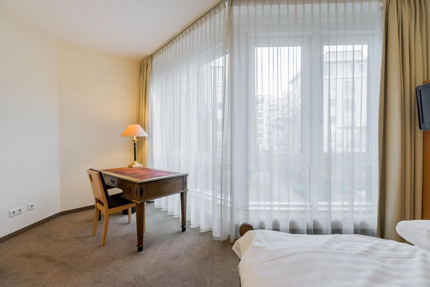 Bed in Apartmenthaus Berlin Mitte