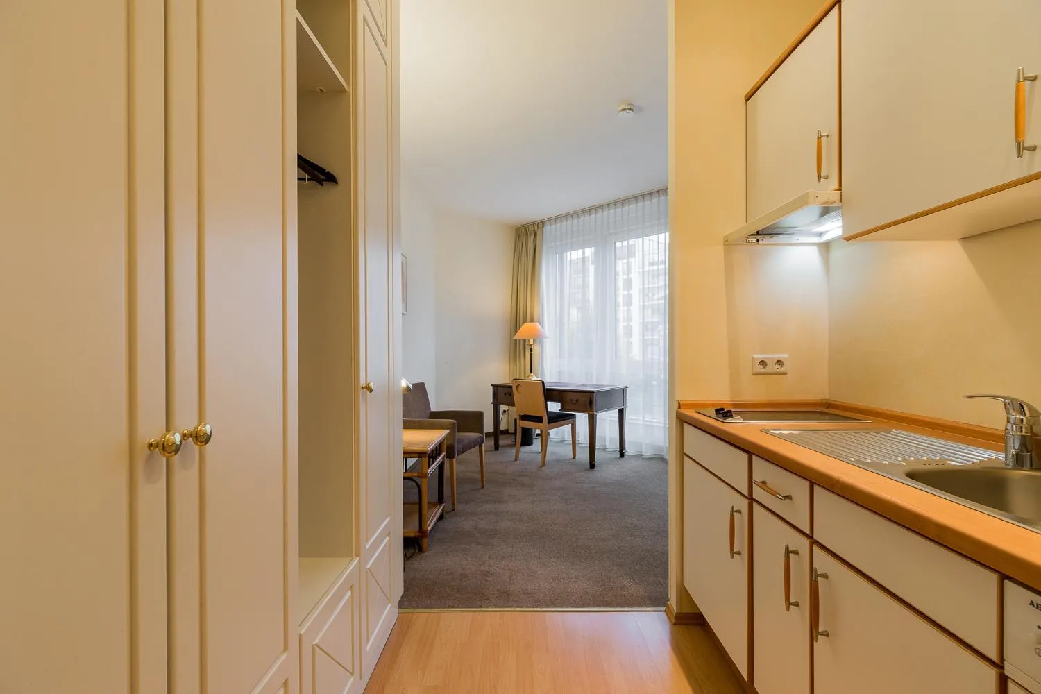 Kitchen or kitchenette in Apartmenthaus Berlin Mitte