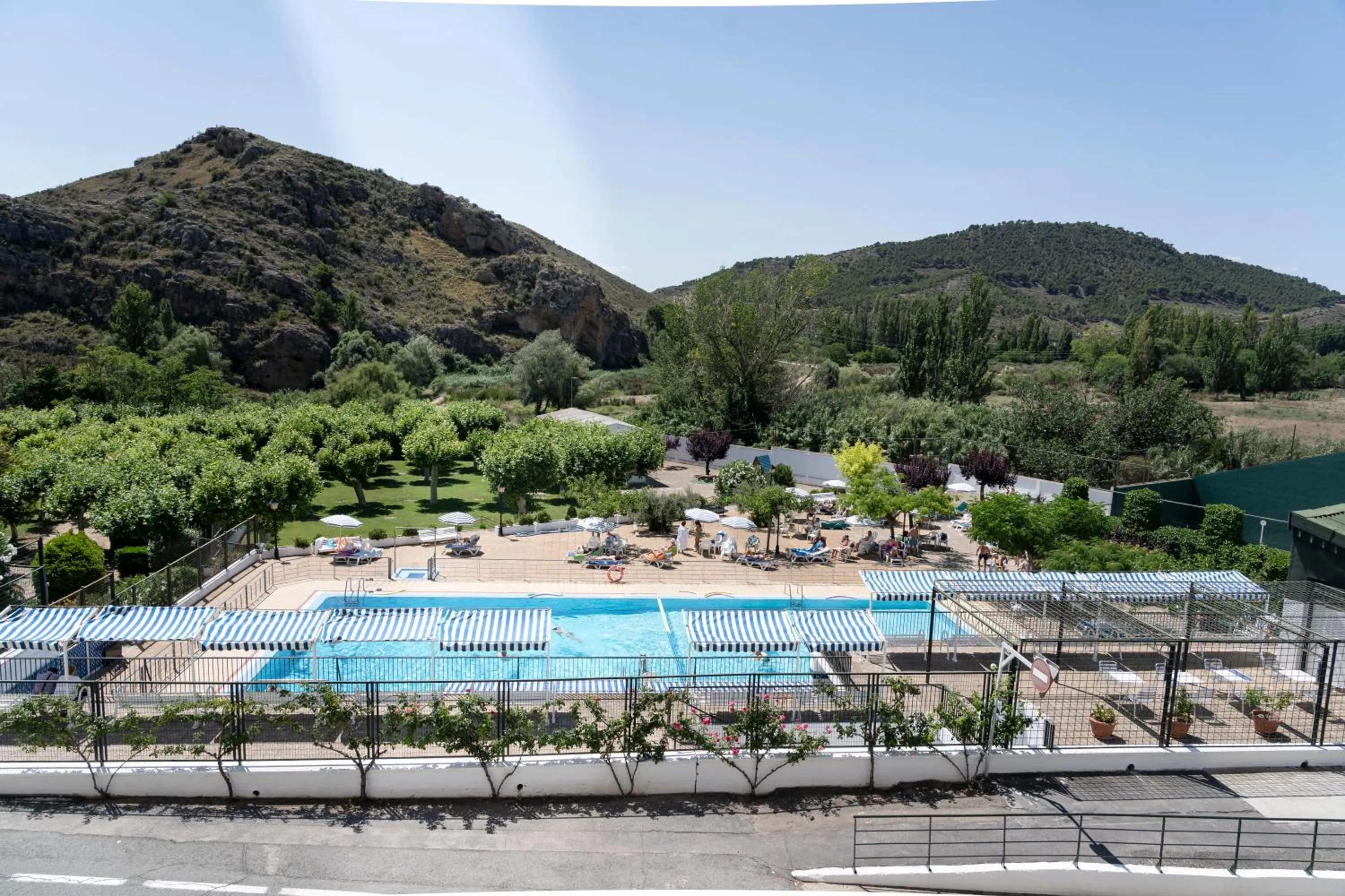 Garden in Balneario de Fitero - Hotel Bécquer
