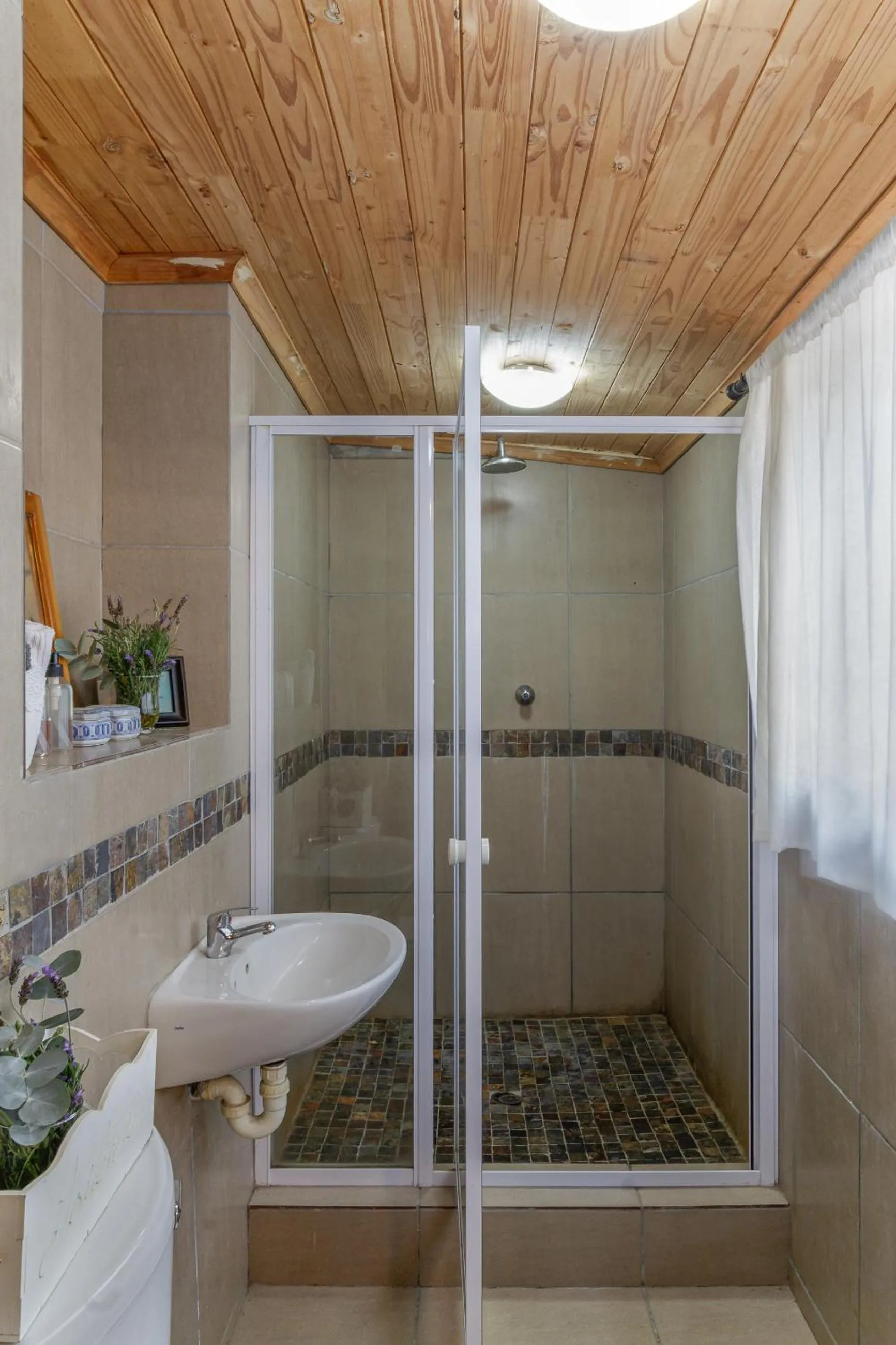 Shower in Mountain Manor