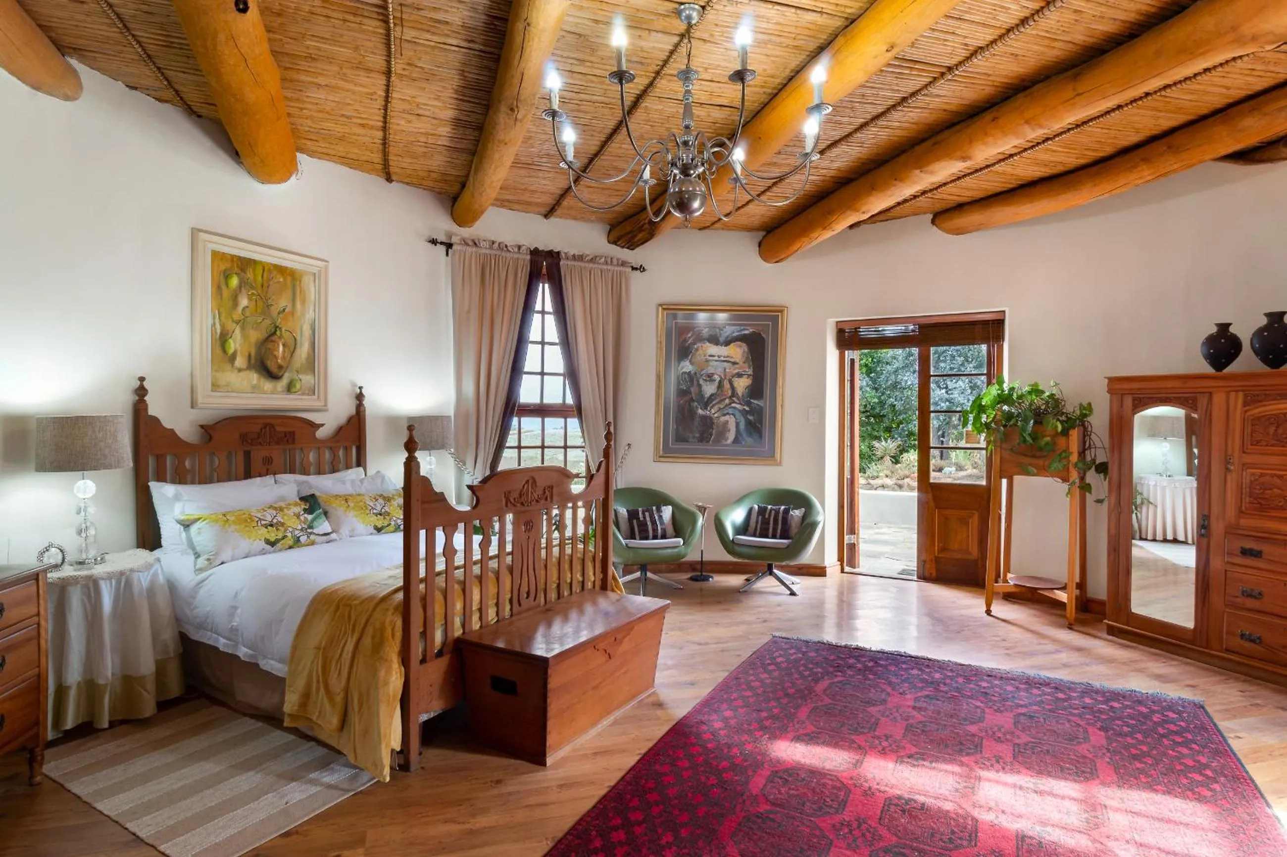 Bed in Mountain Manor