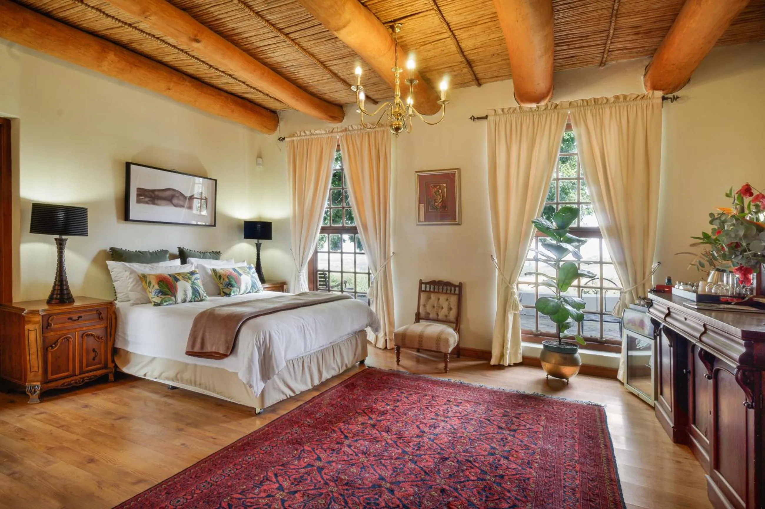 Bed in Mountain Manor