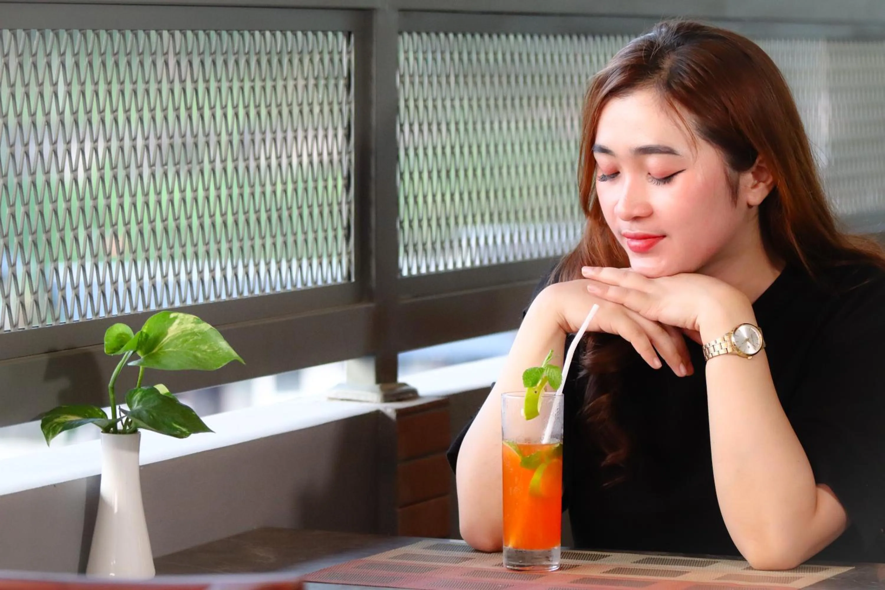 People in Front One HK Resort Simpang Lima