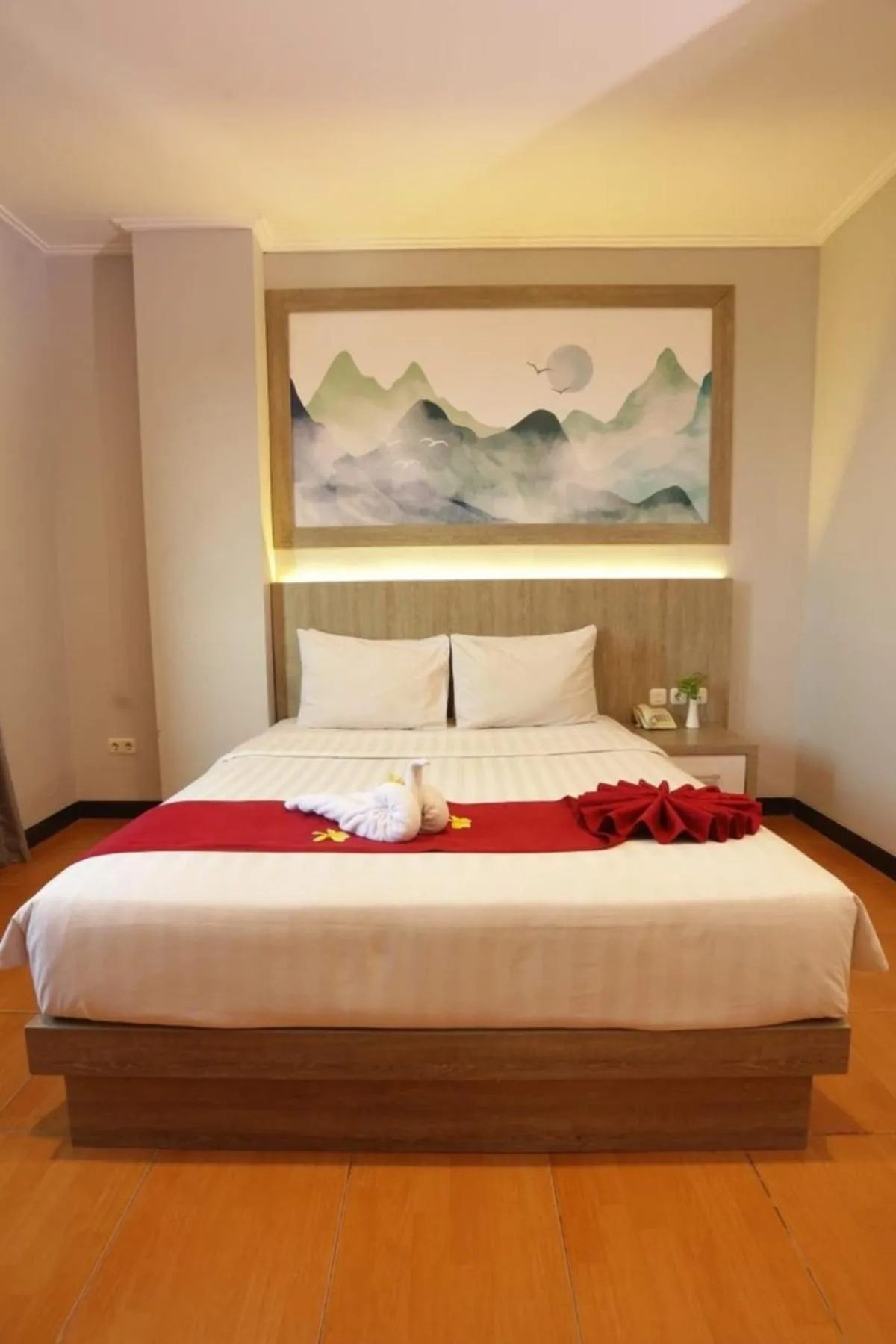 Bed in Front One HK Resort Simpang Lima