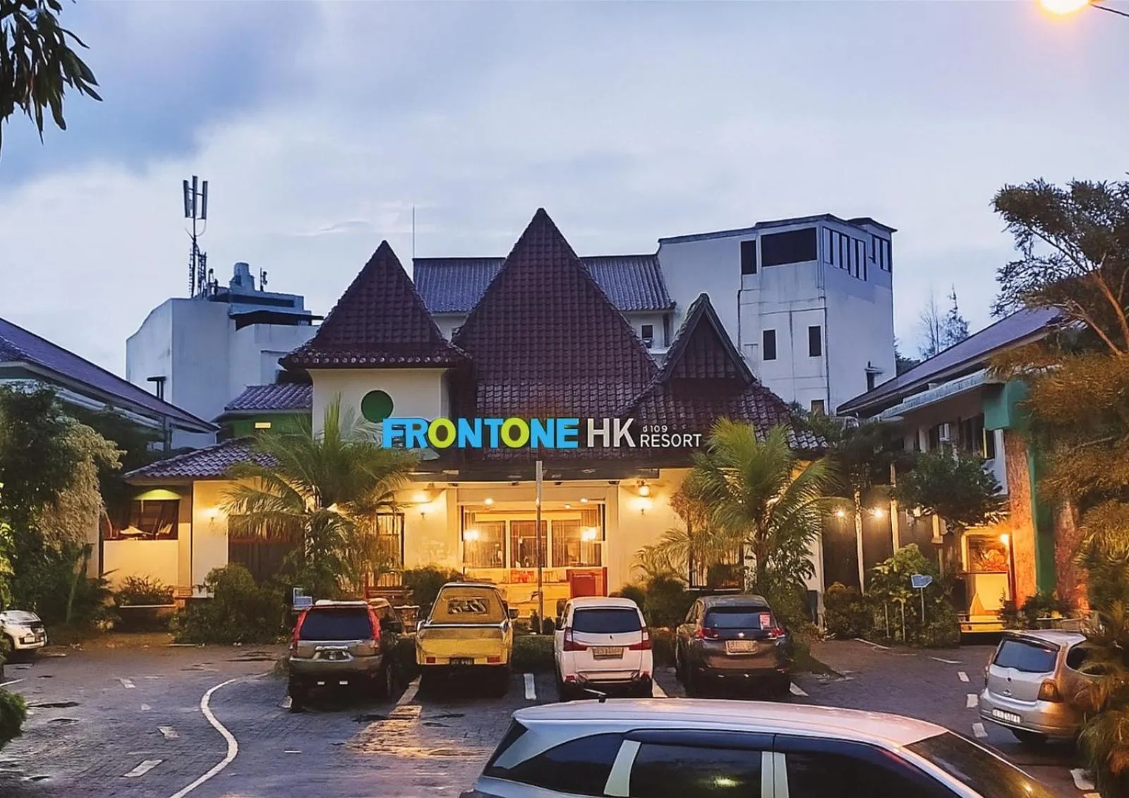 Property building in Front One HK Resort Simpang Lima