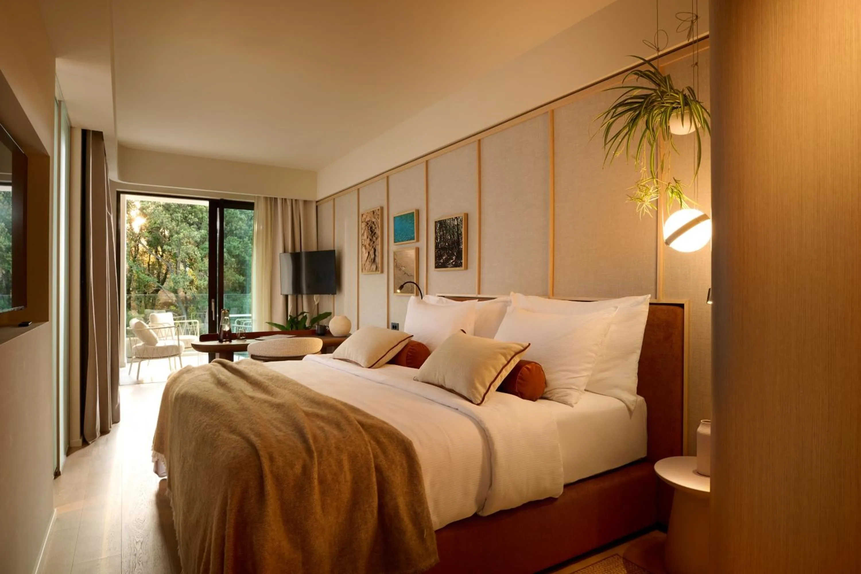 Bedroom, Bed in Arba Resort, Valamar Collection