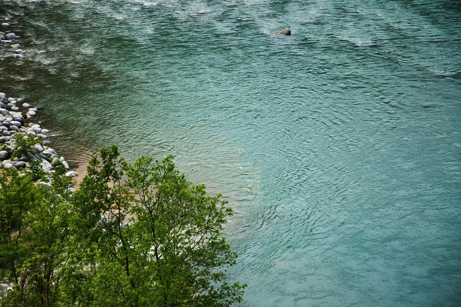 River view in Kurobe UnazukiOnsen Togen