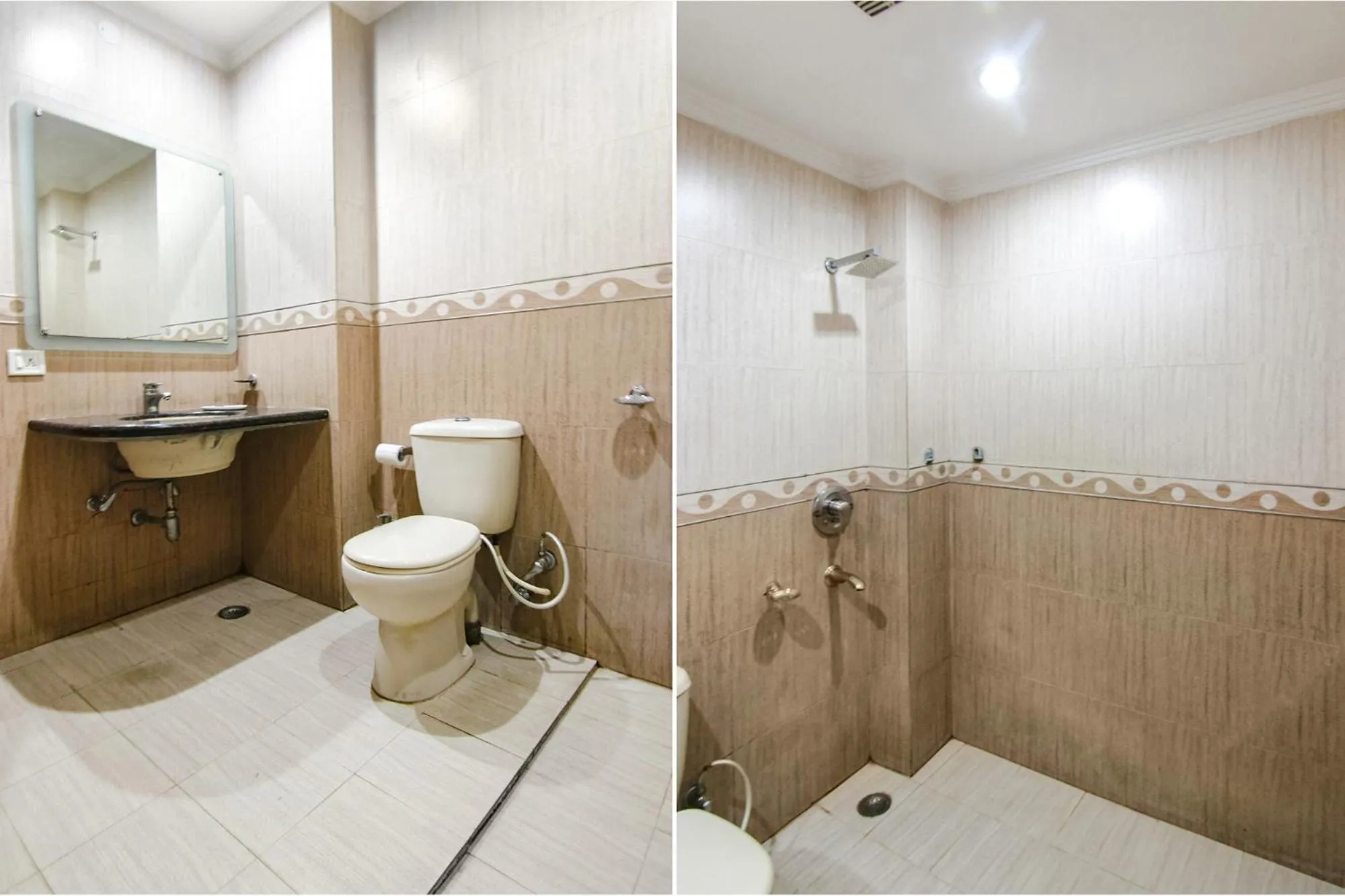 Bathroom in FabHotel CS Jalandhar