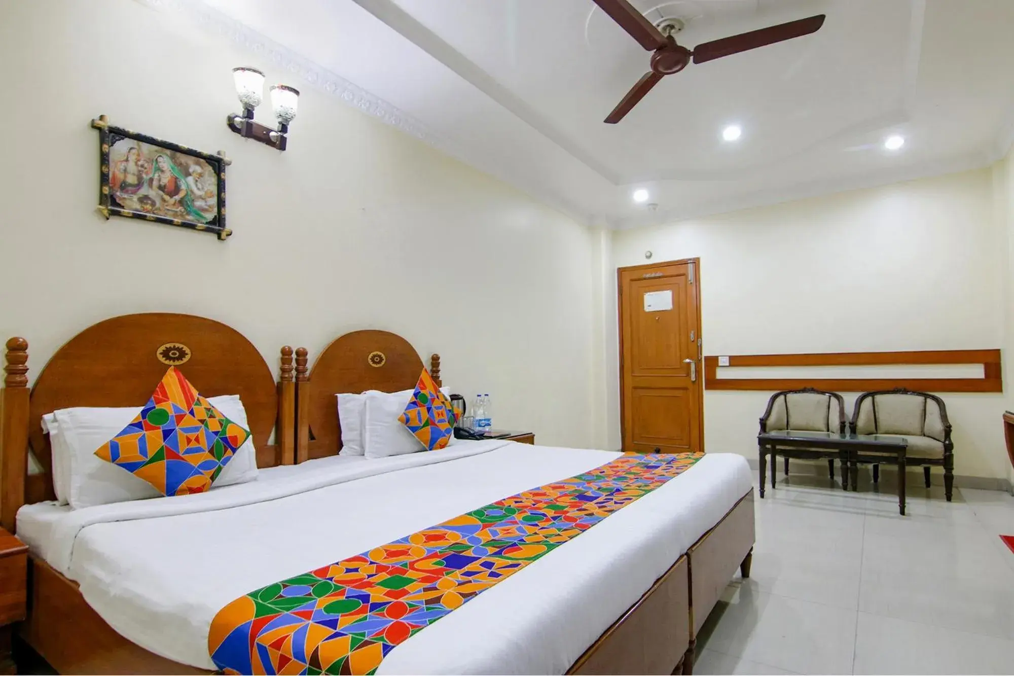 Deluxe Room - single occupancy in FabHotel CS Jalandhar Deluxe Room - single occupancy in FabHotel CS Jalandhar