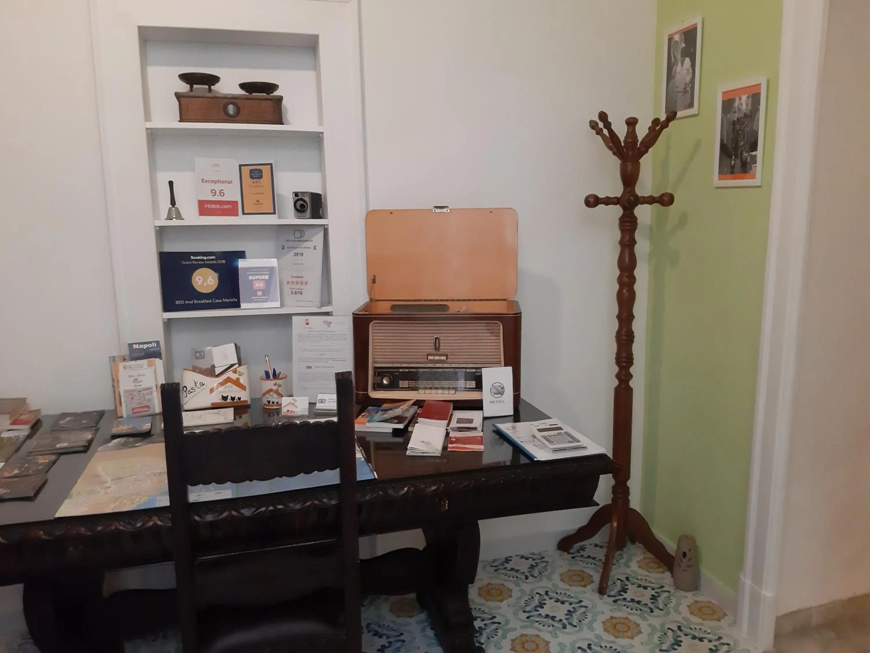 Lobby or reception in Bed and Breakfast Casa Mariella