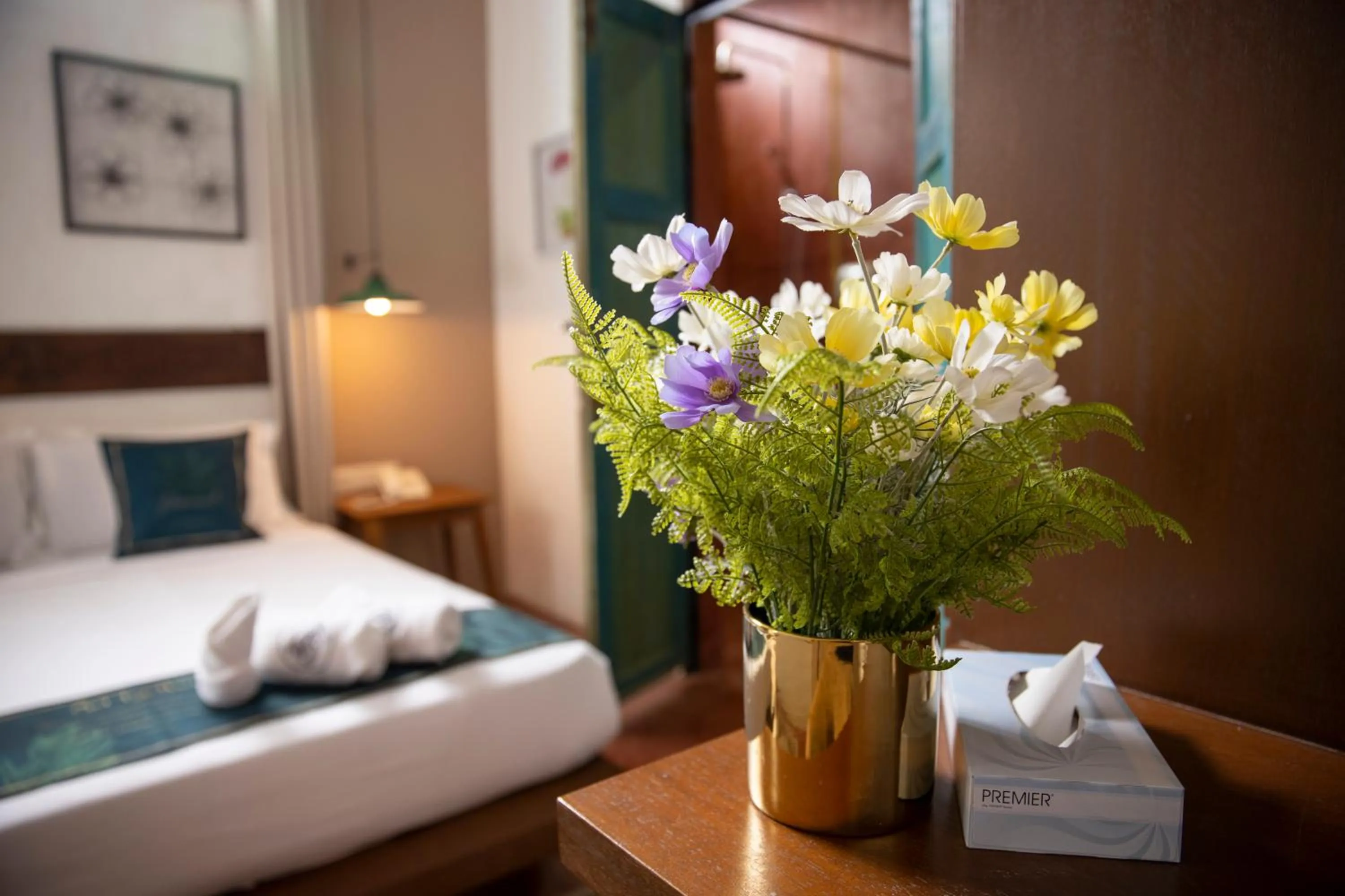 Decorative detail, Bed in Sweet Cili Boutique Hotel