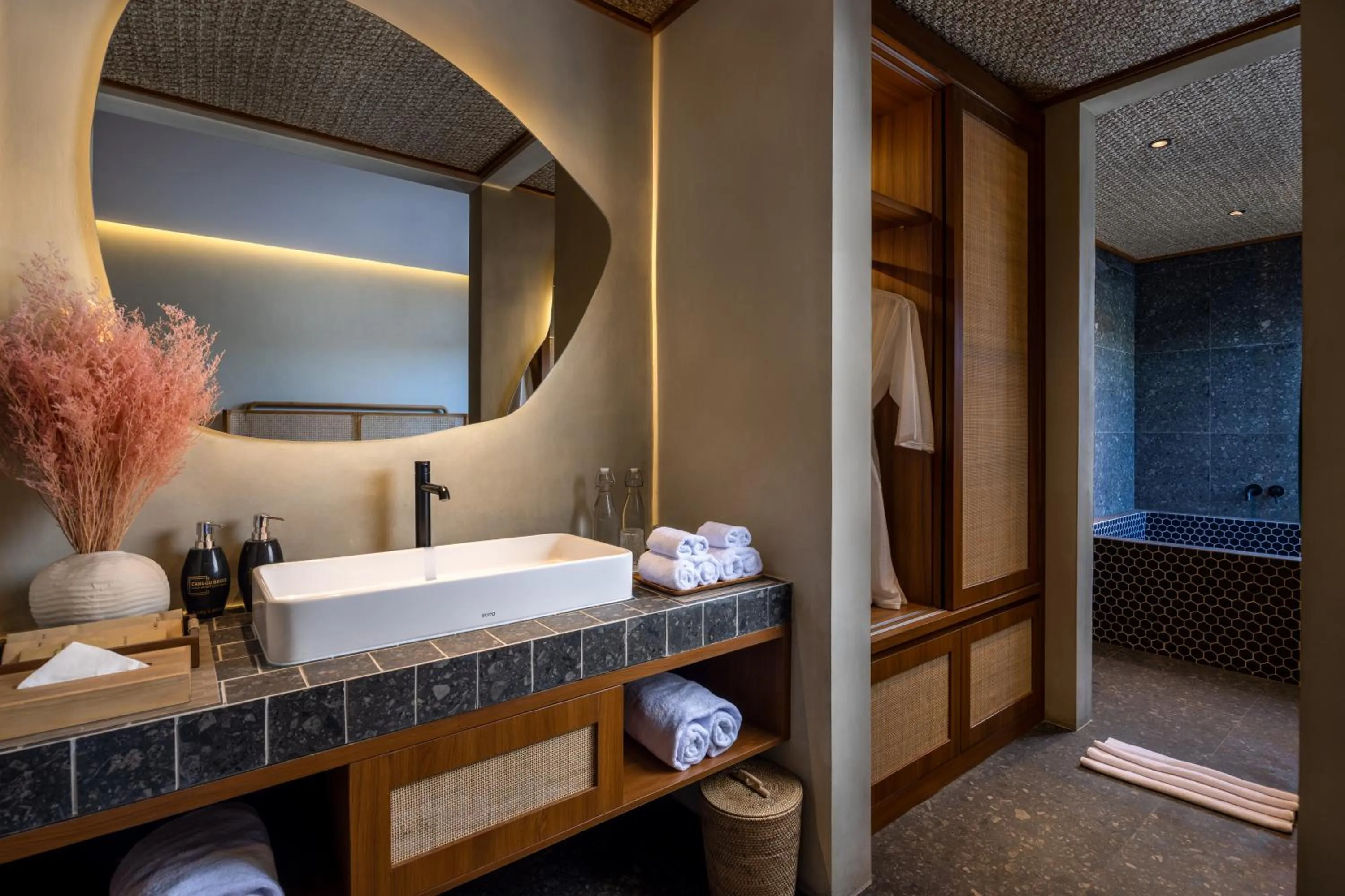 Bathroom in Canggu Bagus Suites