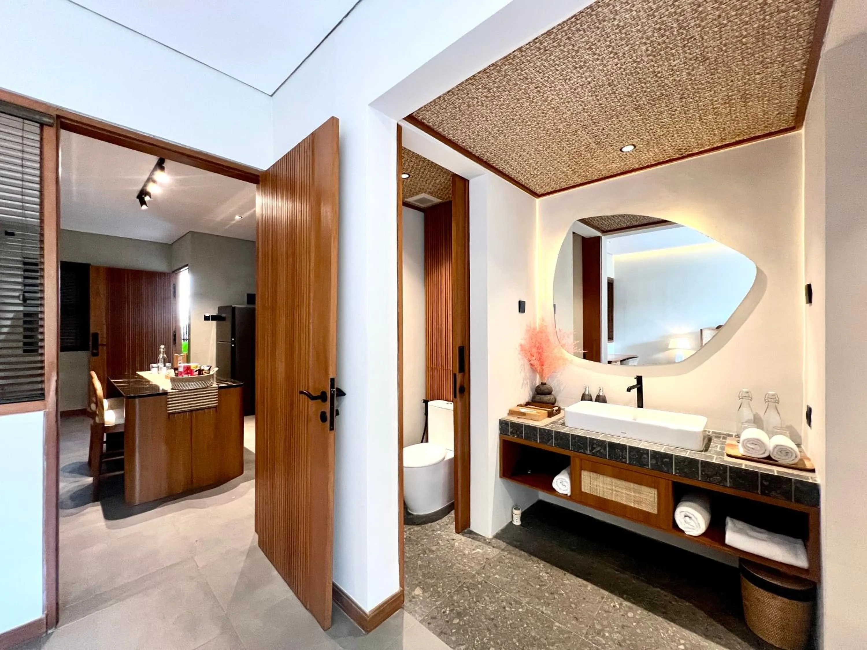 Bed in Canggu Bagus Suites