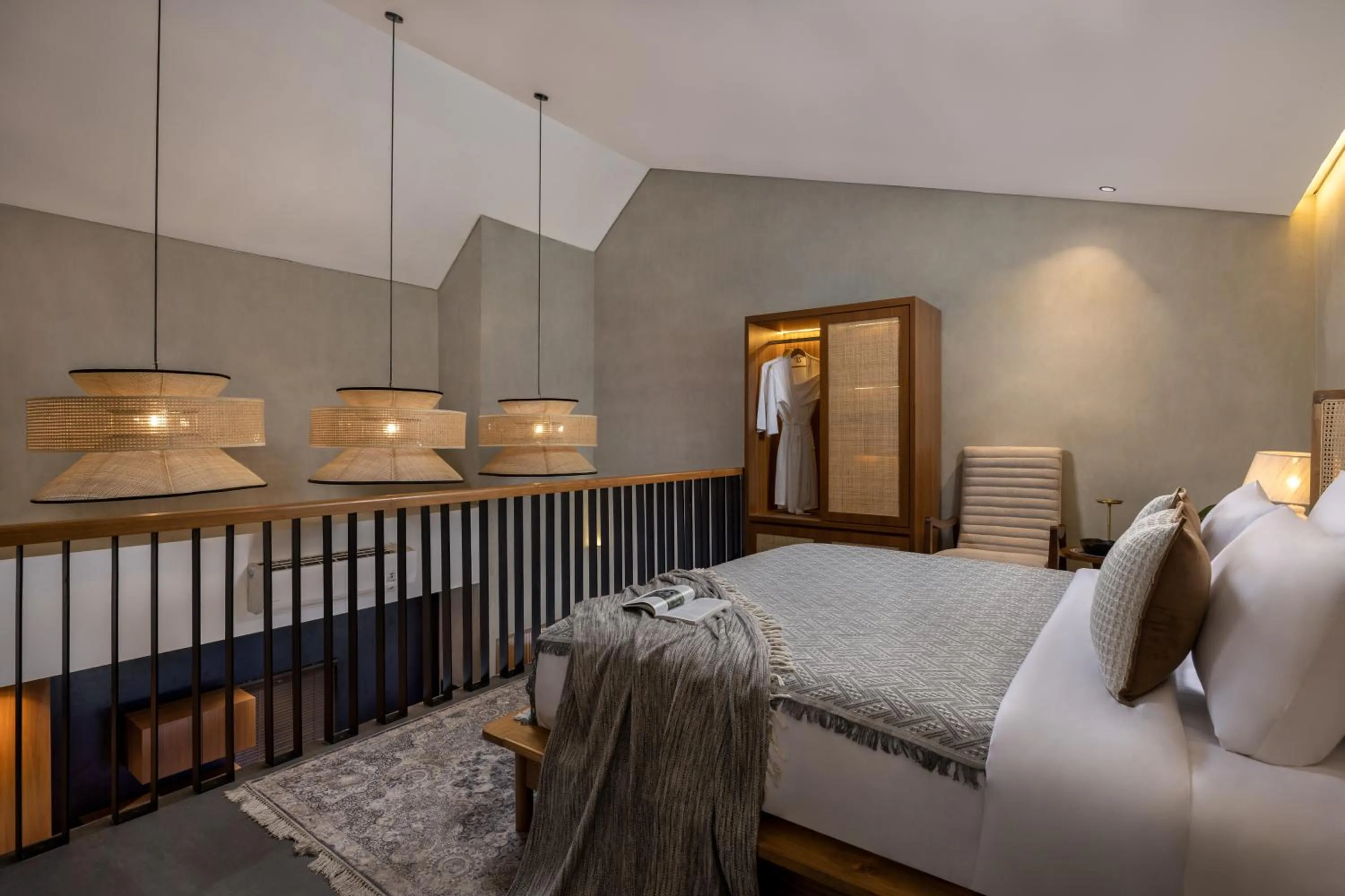 Bed in Canggu Bagus Suites