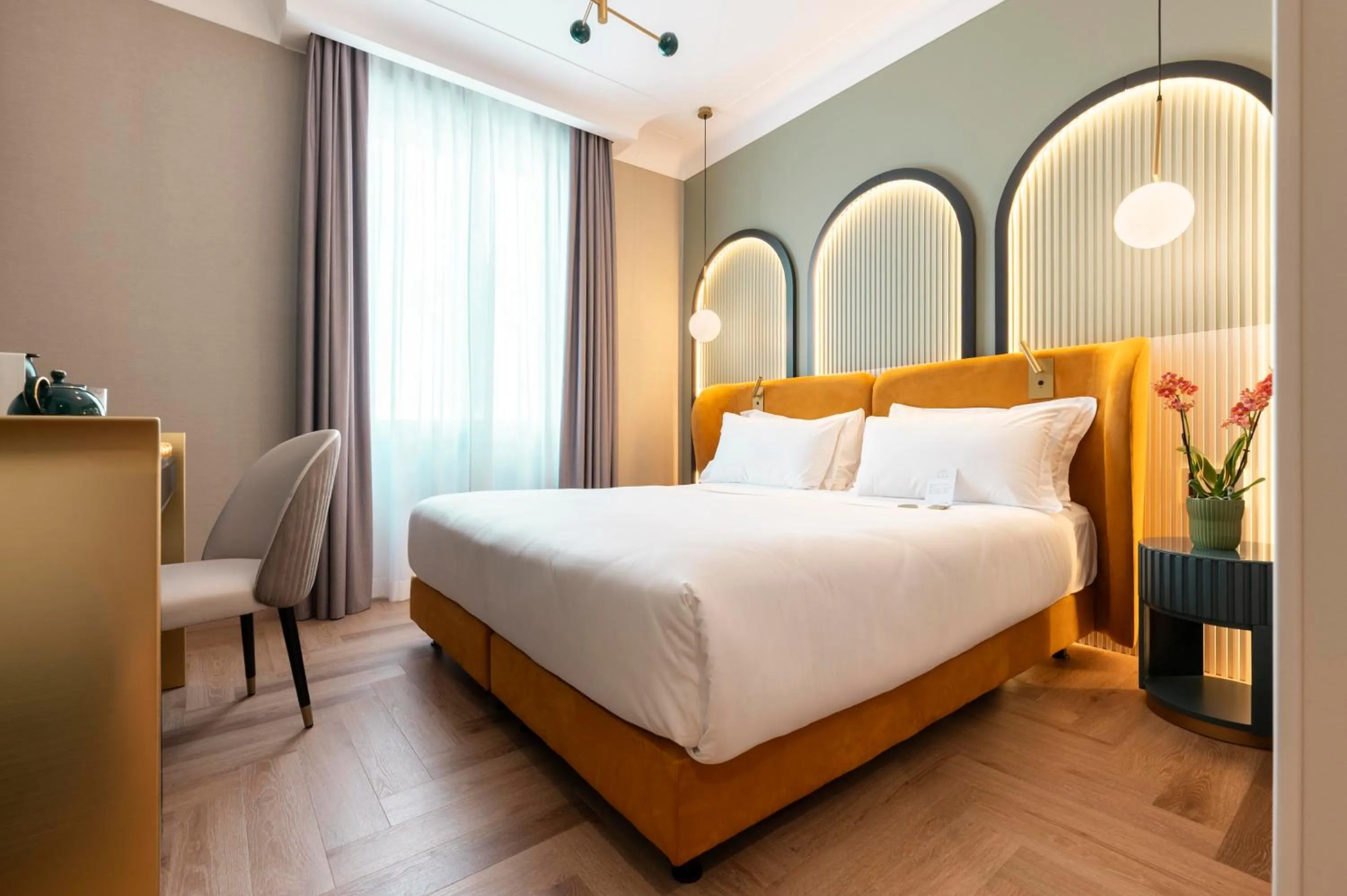 Bed in Je Rome Hotel