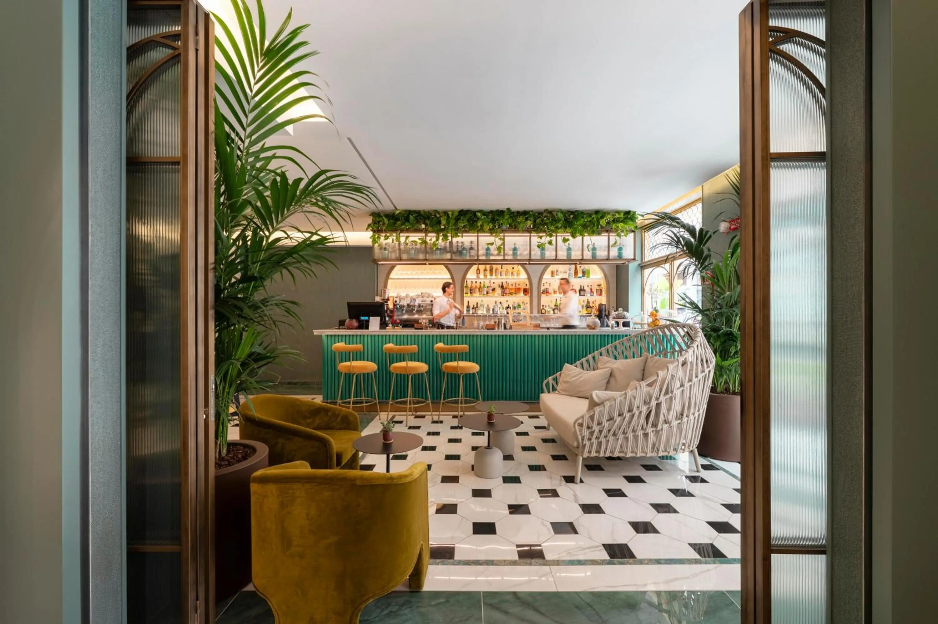 Lounge or bar in Je Rome Hotel