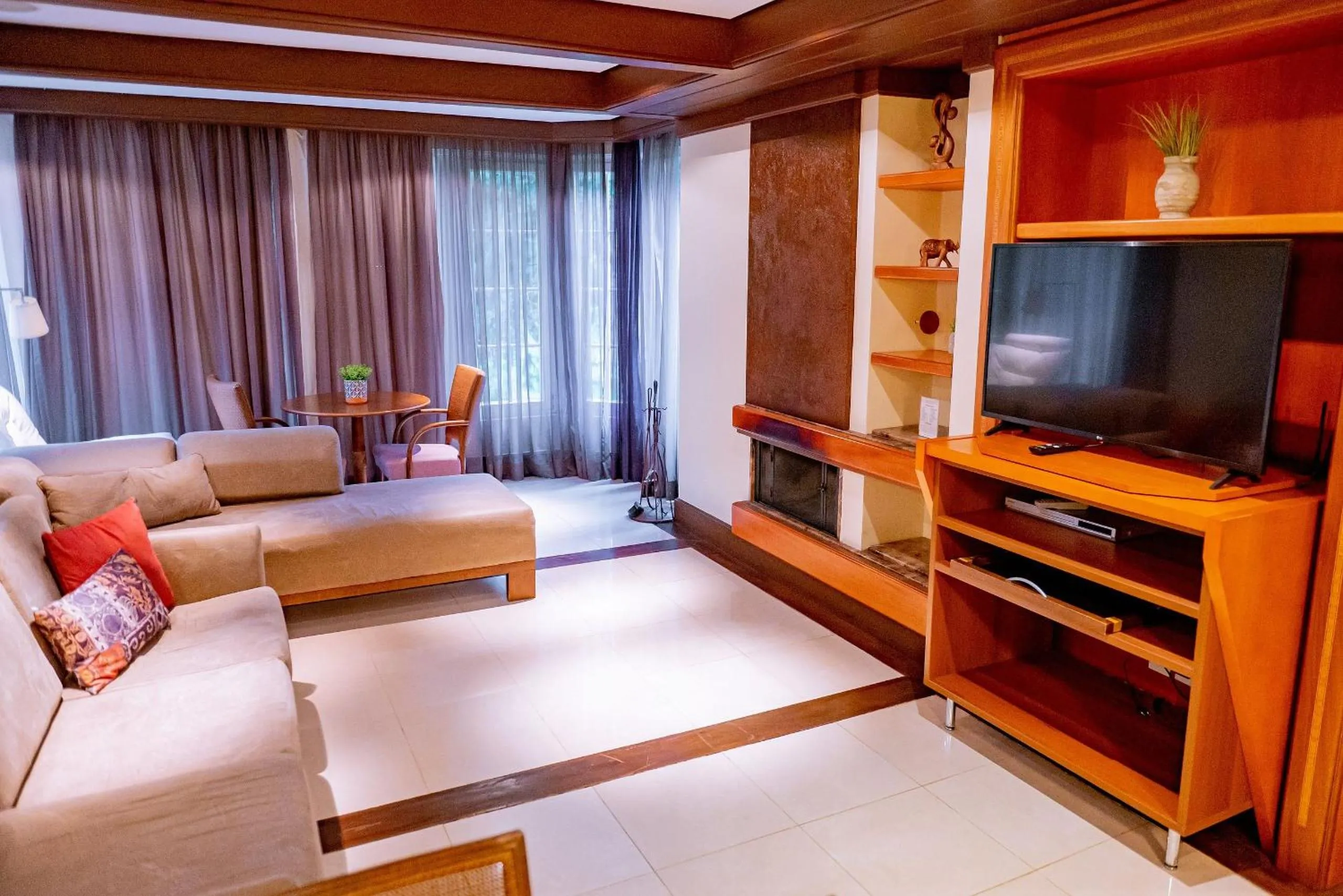 Seating area in Suíte Laje de Pedra Mountain Village