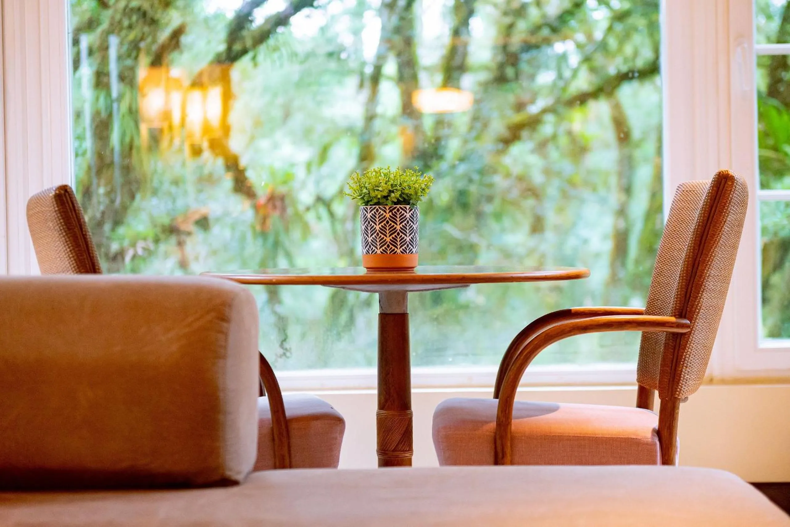 Garden view in Suíte Laje de Pedra Mountain Village