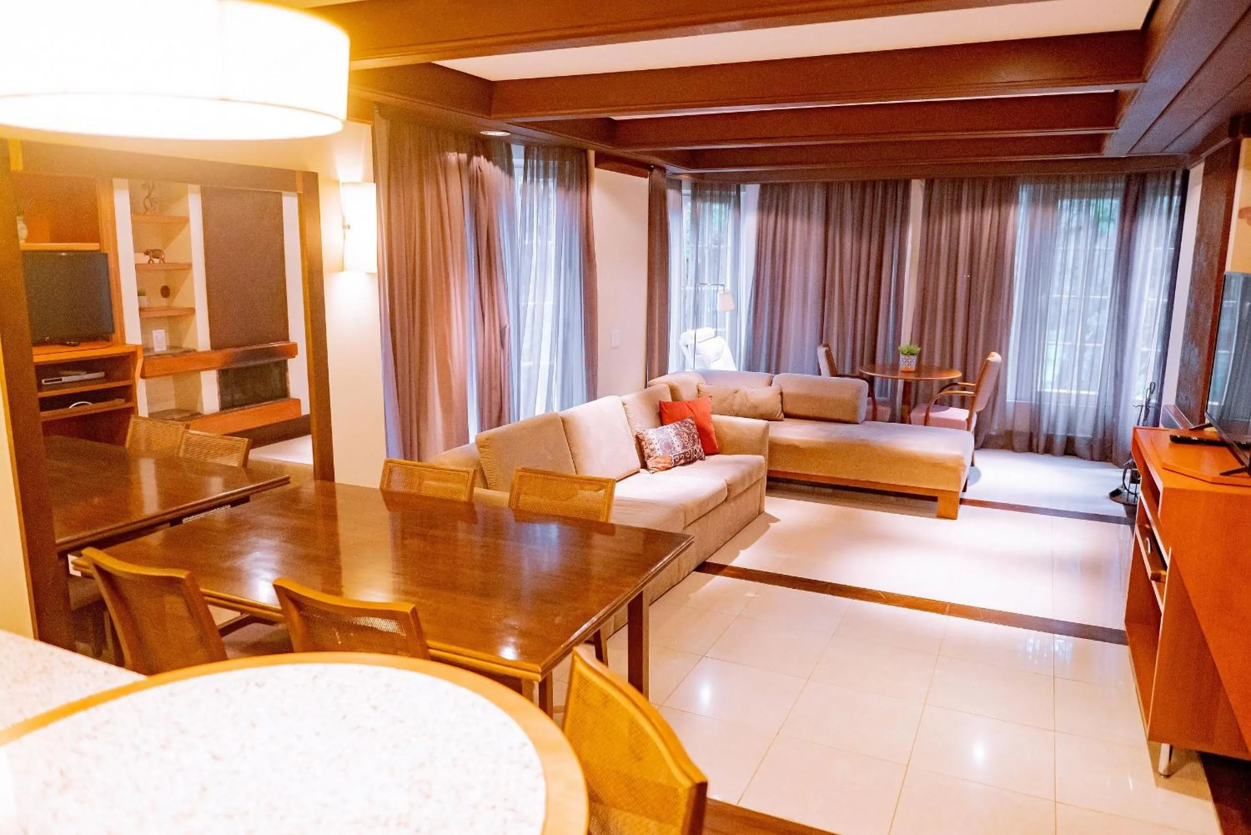 Seating area, Bed in Suíte Laje de Pedra Mountain Village