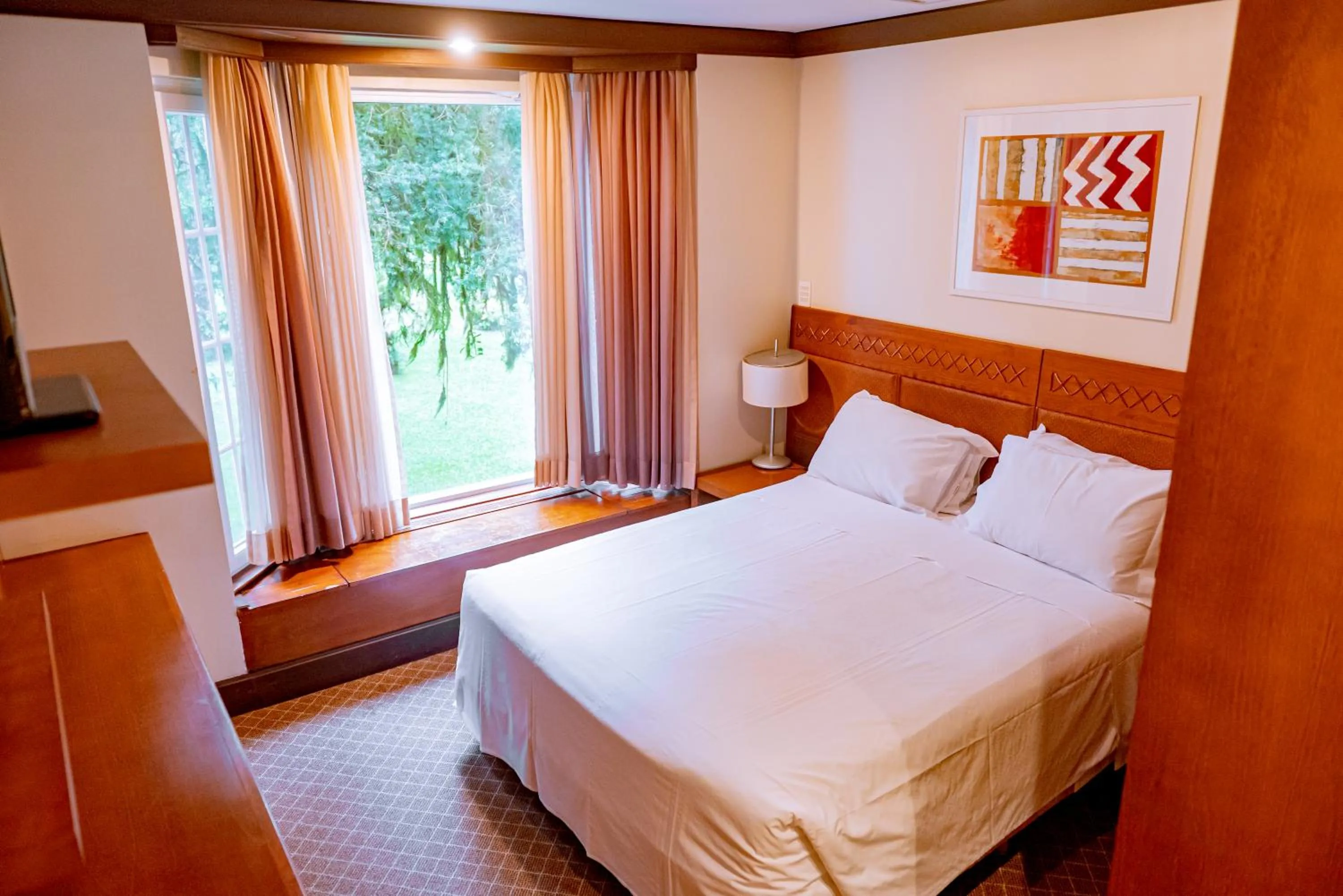 Bed in Suíte Laje de Pedra Mountain Village