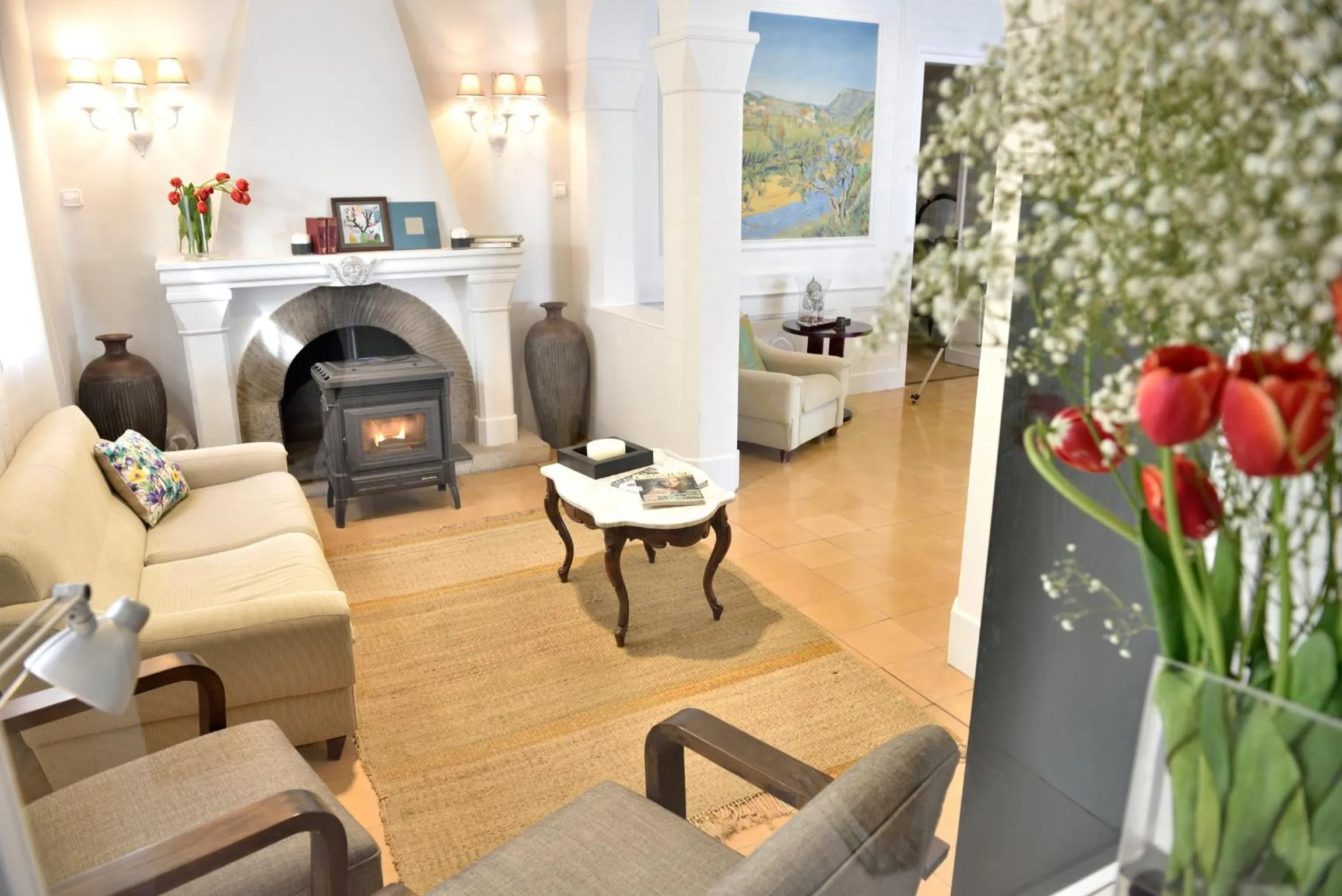 Living room in Hotel Can Carol