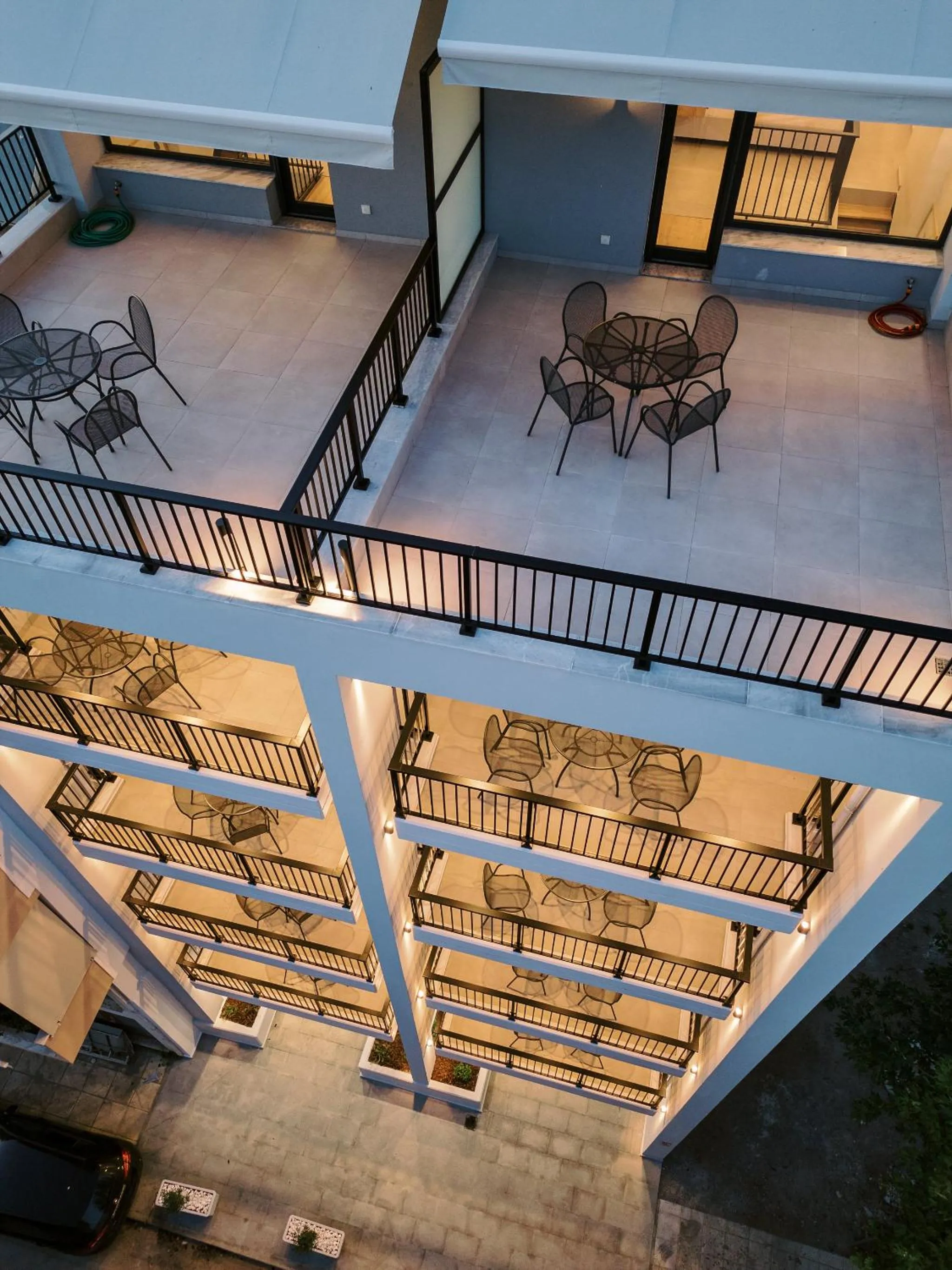 Bird's eye view in Oktolia suites